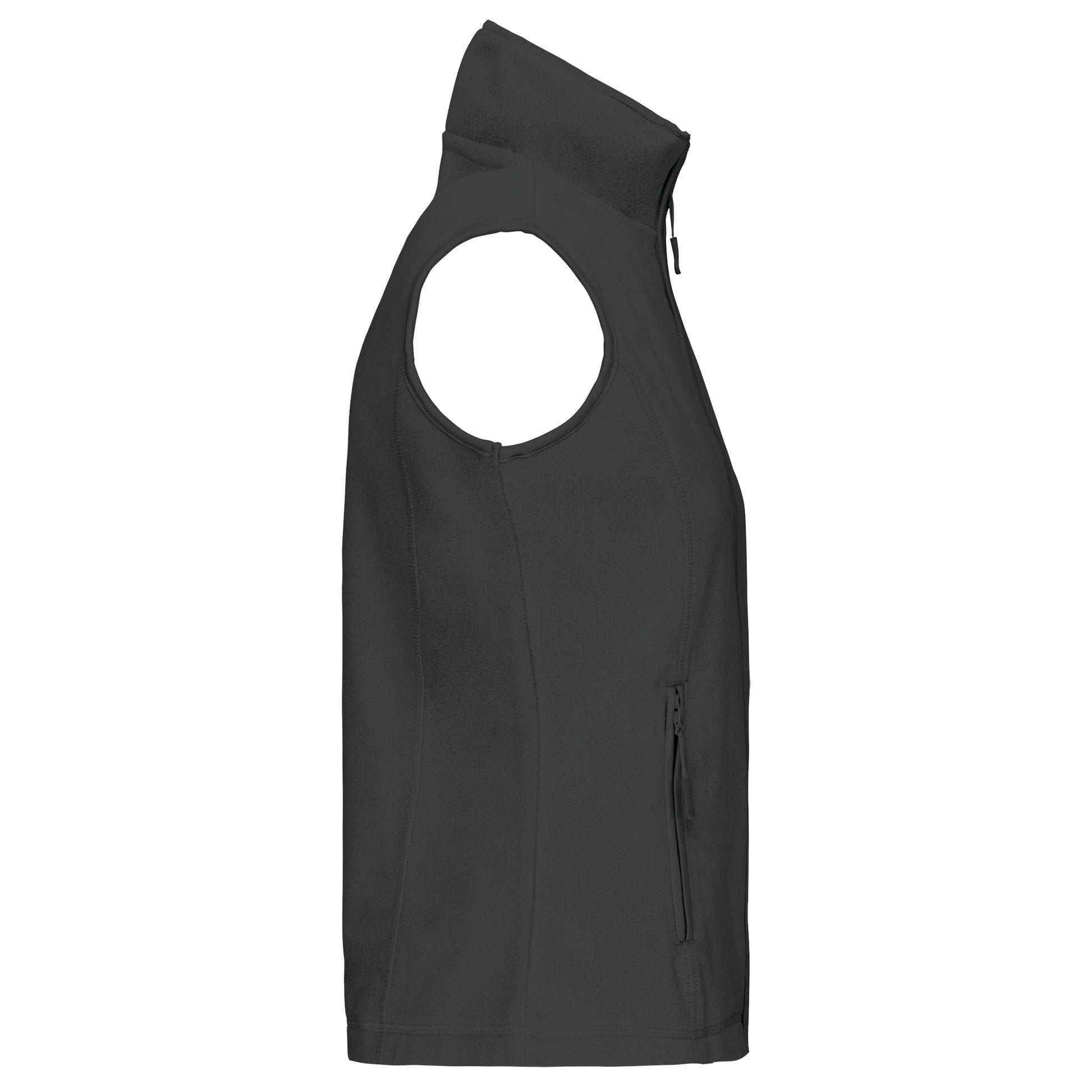 Bodywarmer van microfleece dames