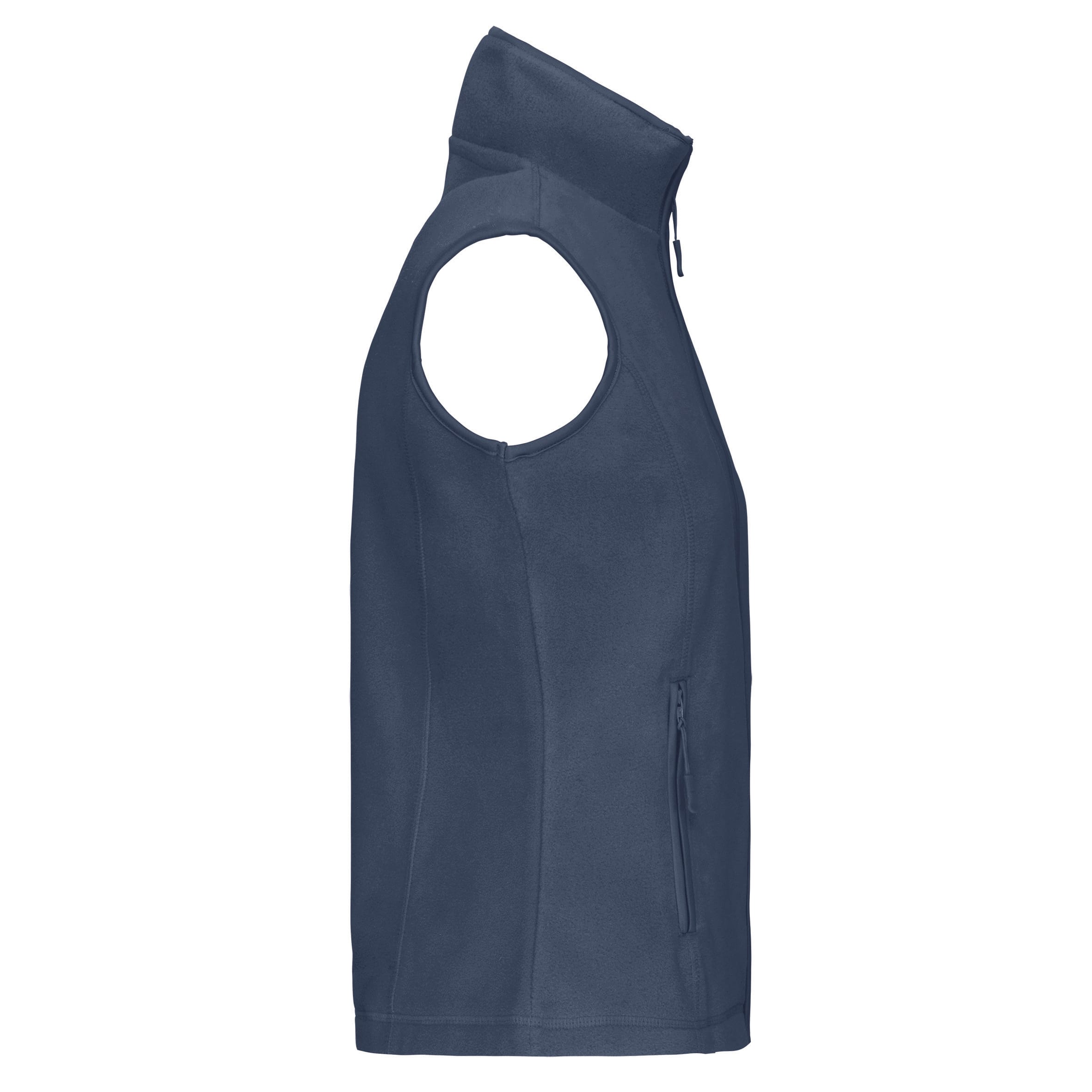 Bodywarmer van microfleece dames