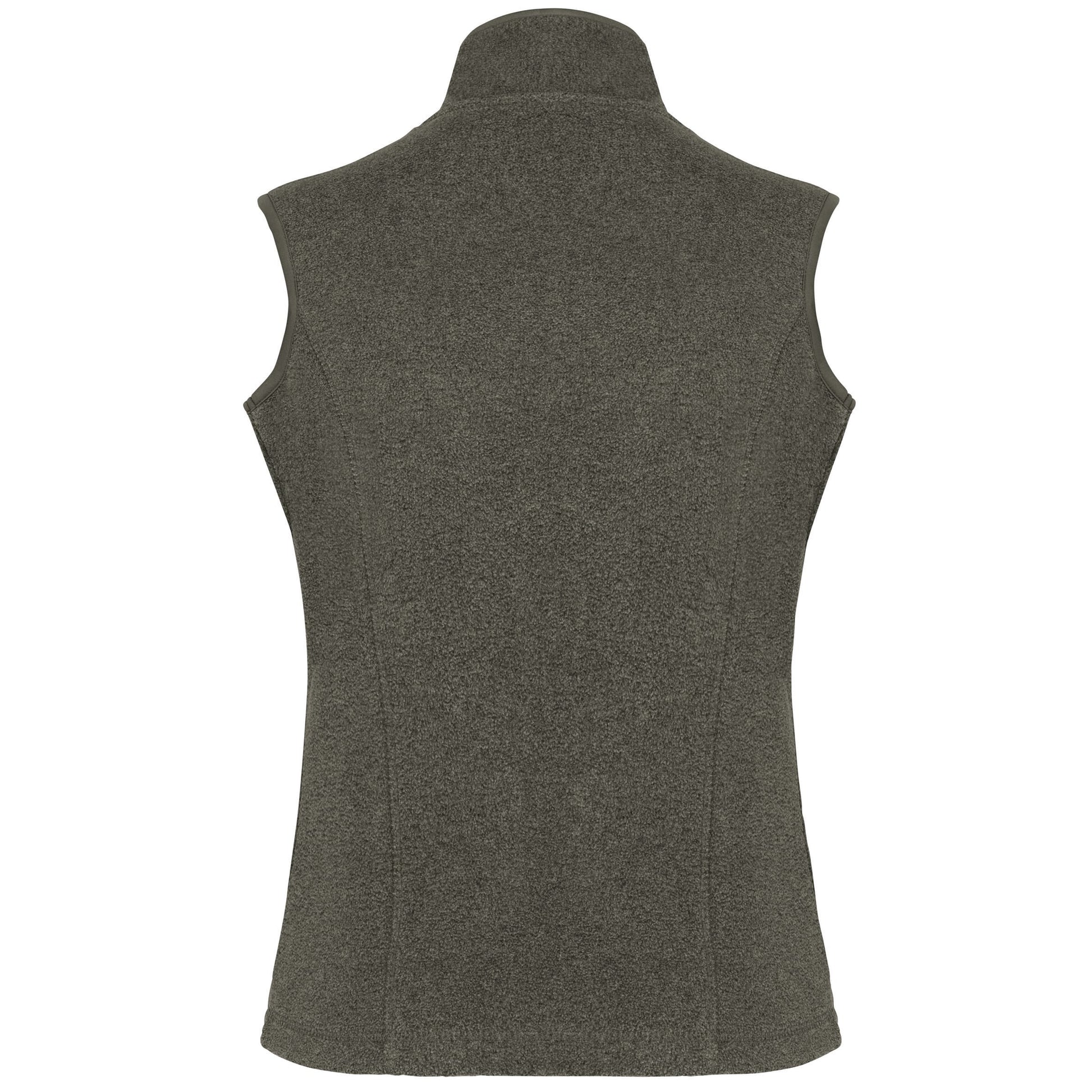 Bodywarmer van microfleece dames