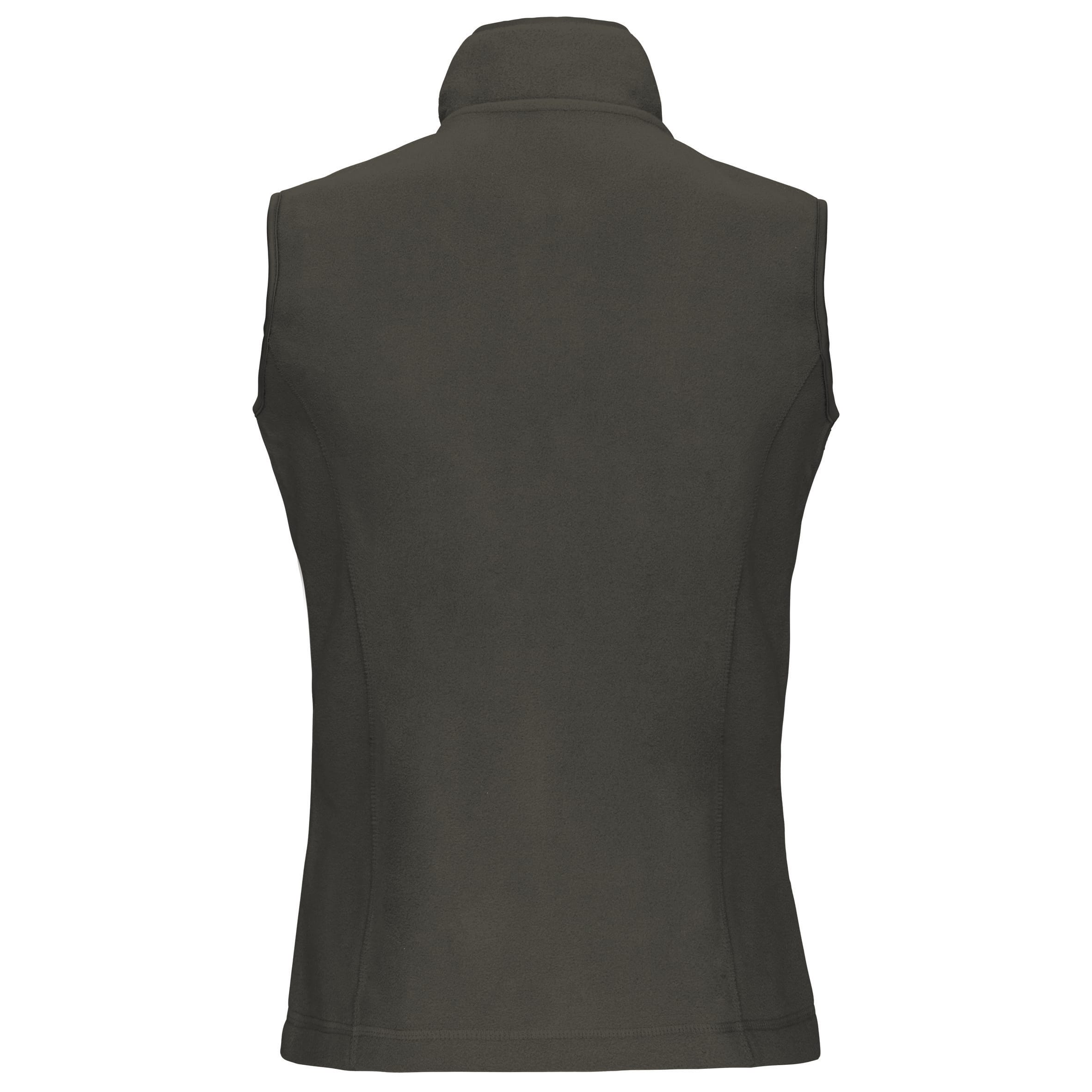 Bodywarmer van microfleece dames