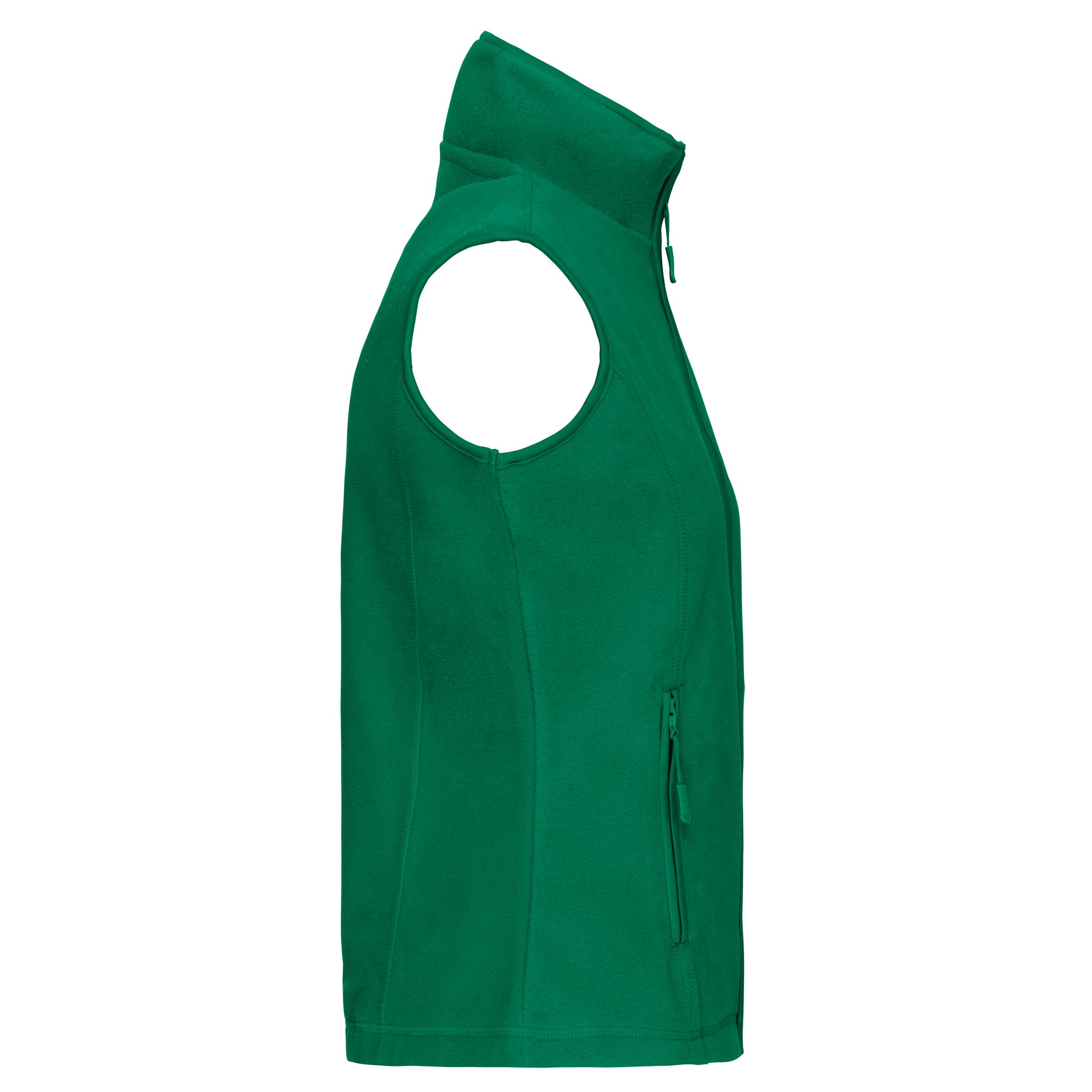 Bodywarmer van microfleece dames