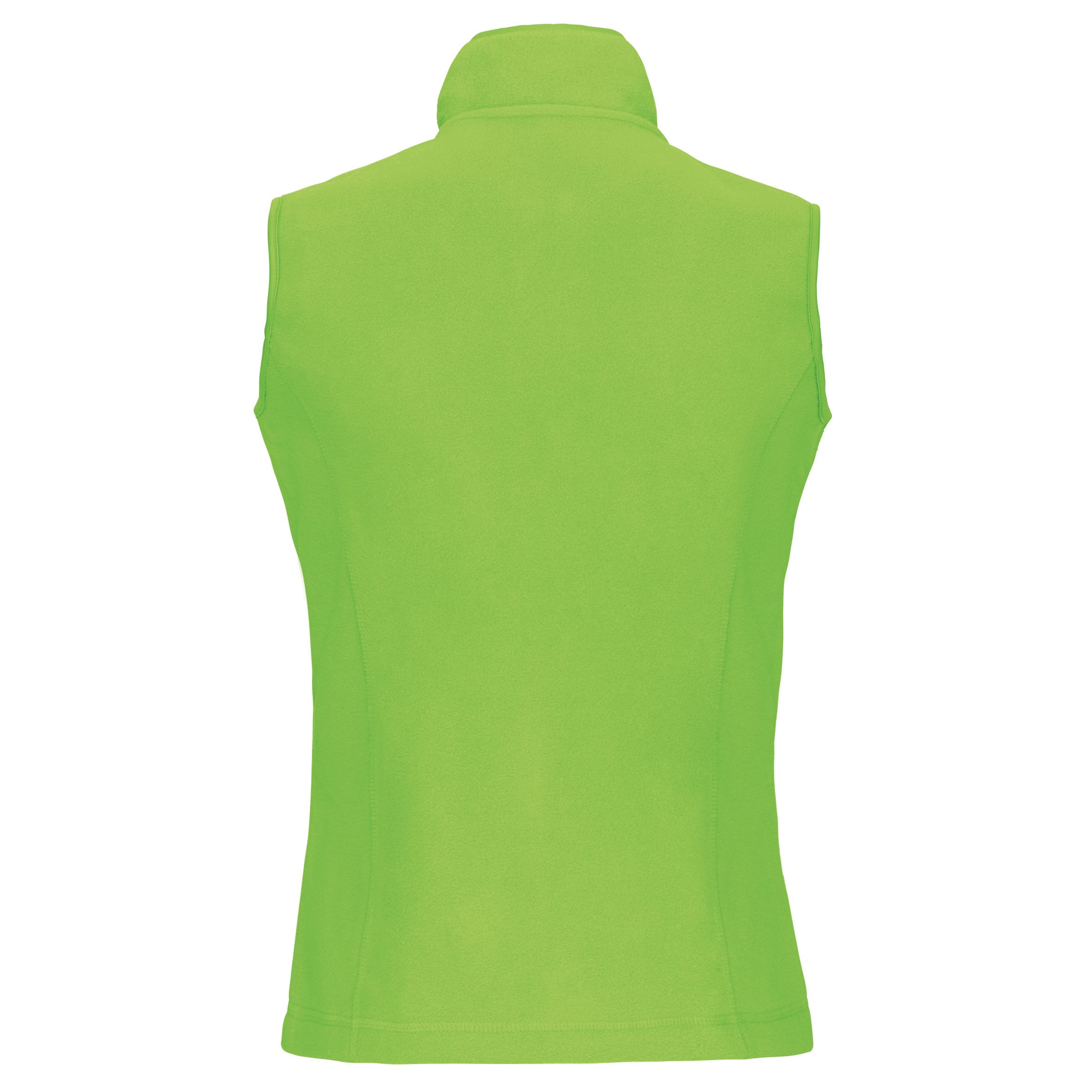 Bodywarmer van microfleece dames