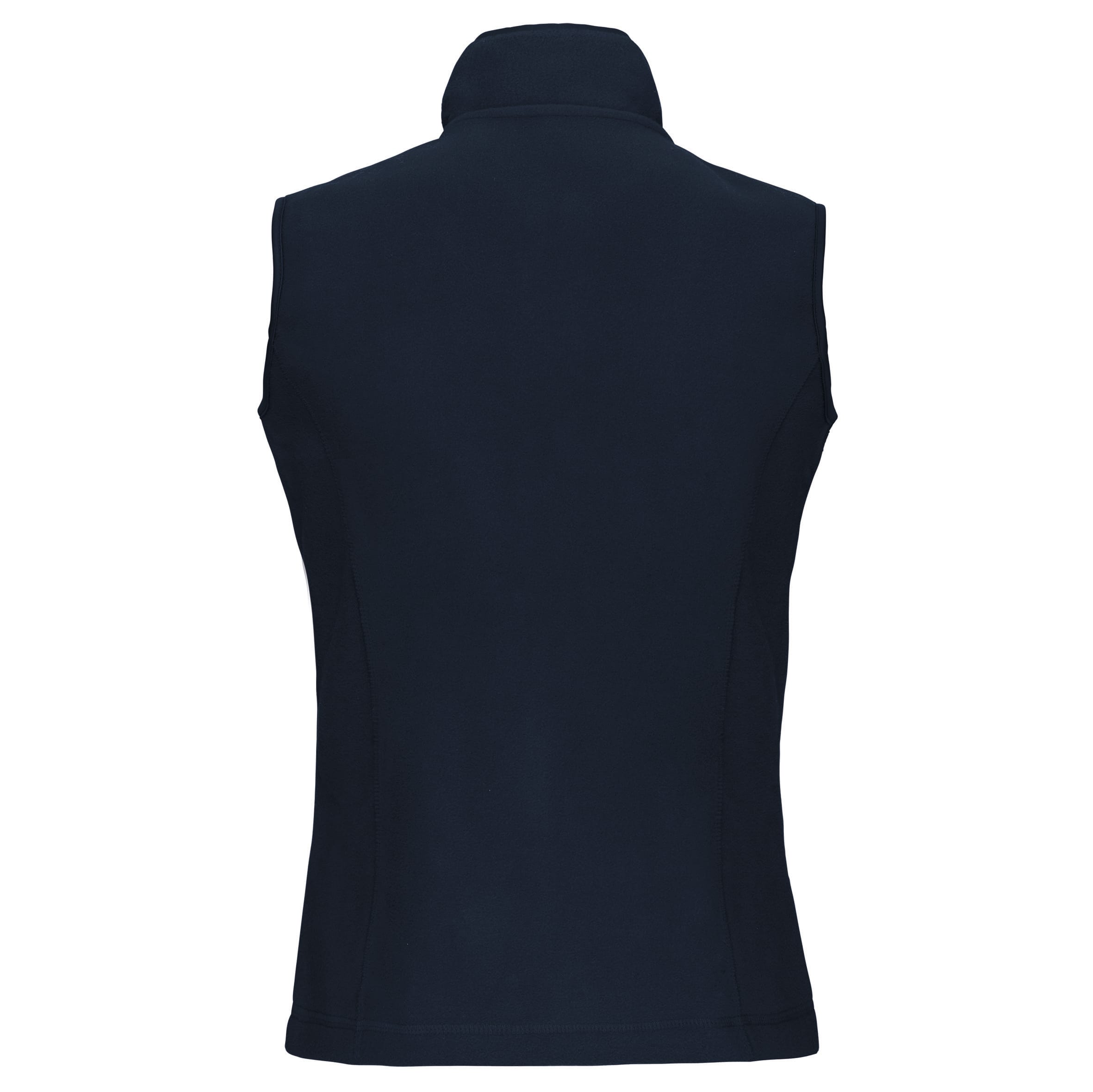 Bodywarmer van microfleece dames