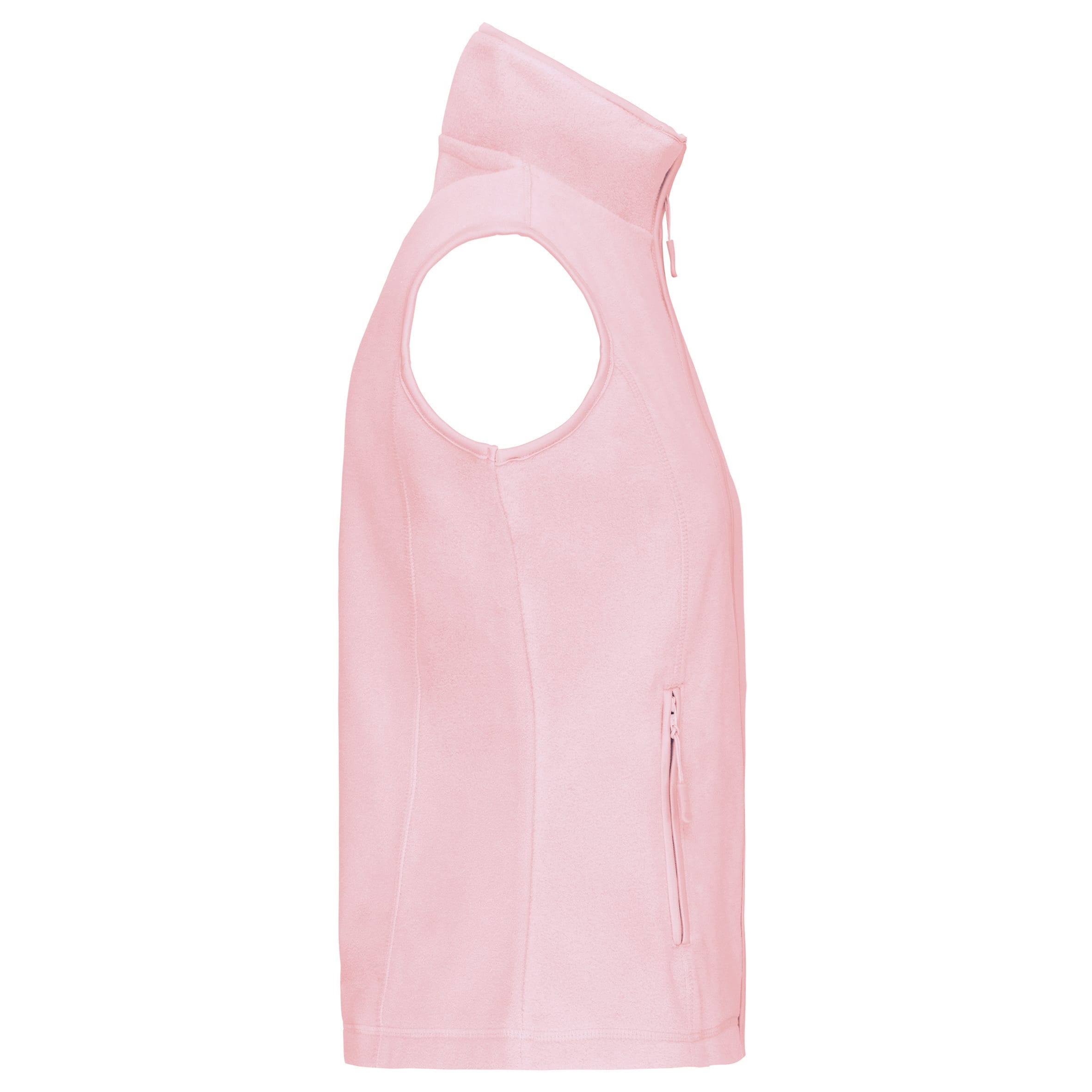 Bodywarmer van microfleece dames