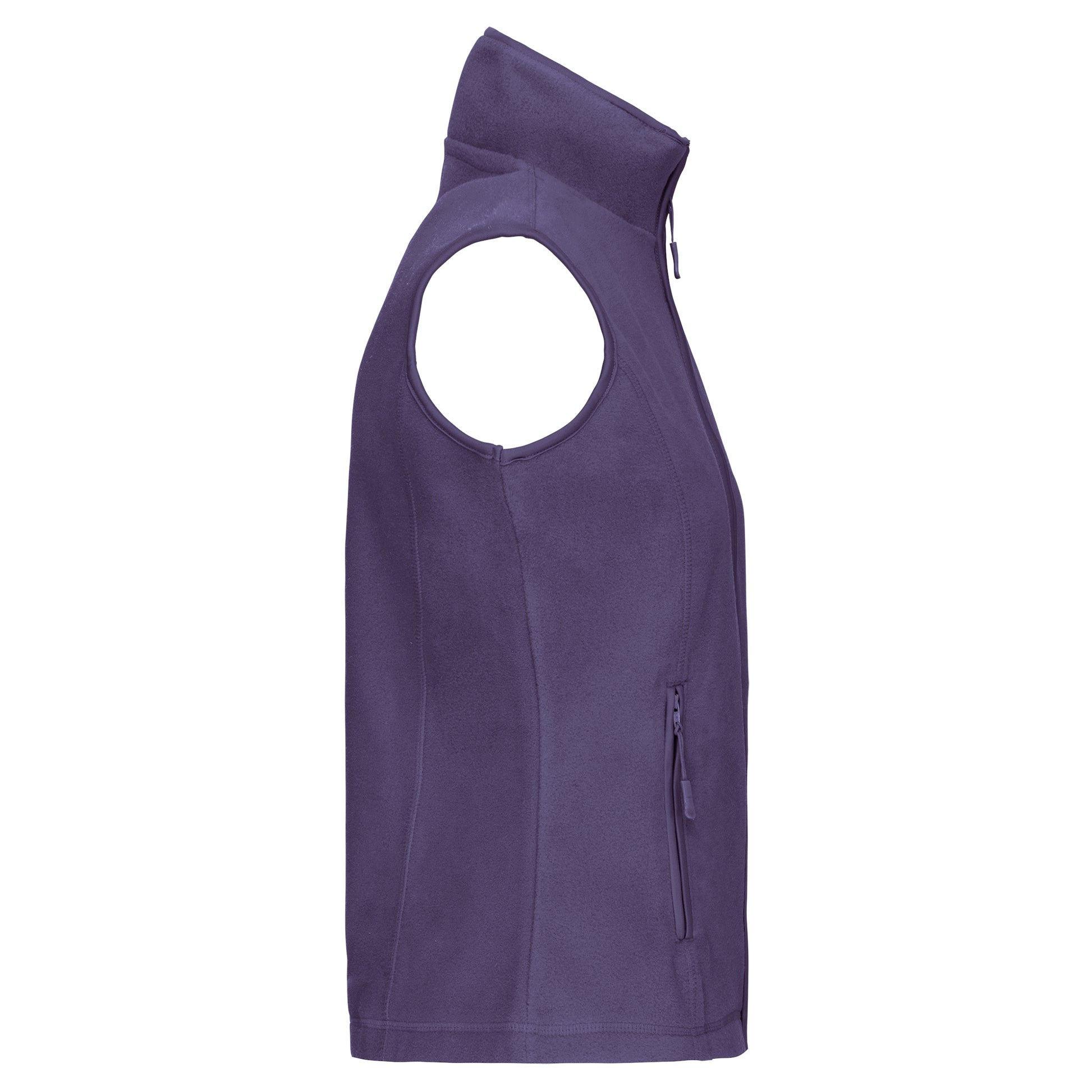 Bodywarmer van microfleece dames