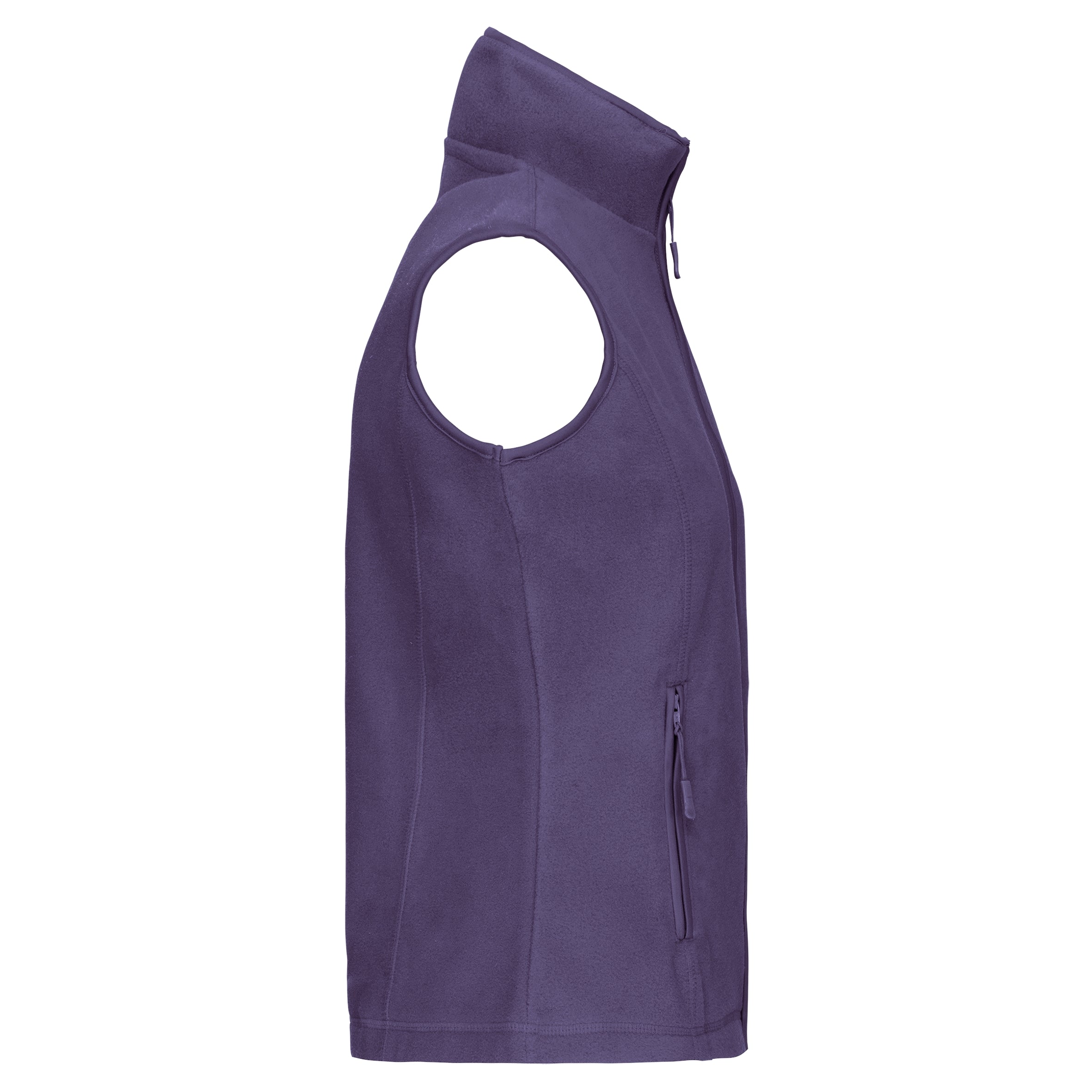 Bodywarmer van microfleece dames