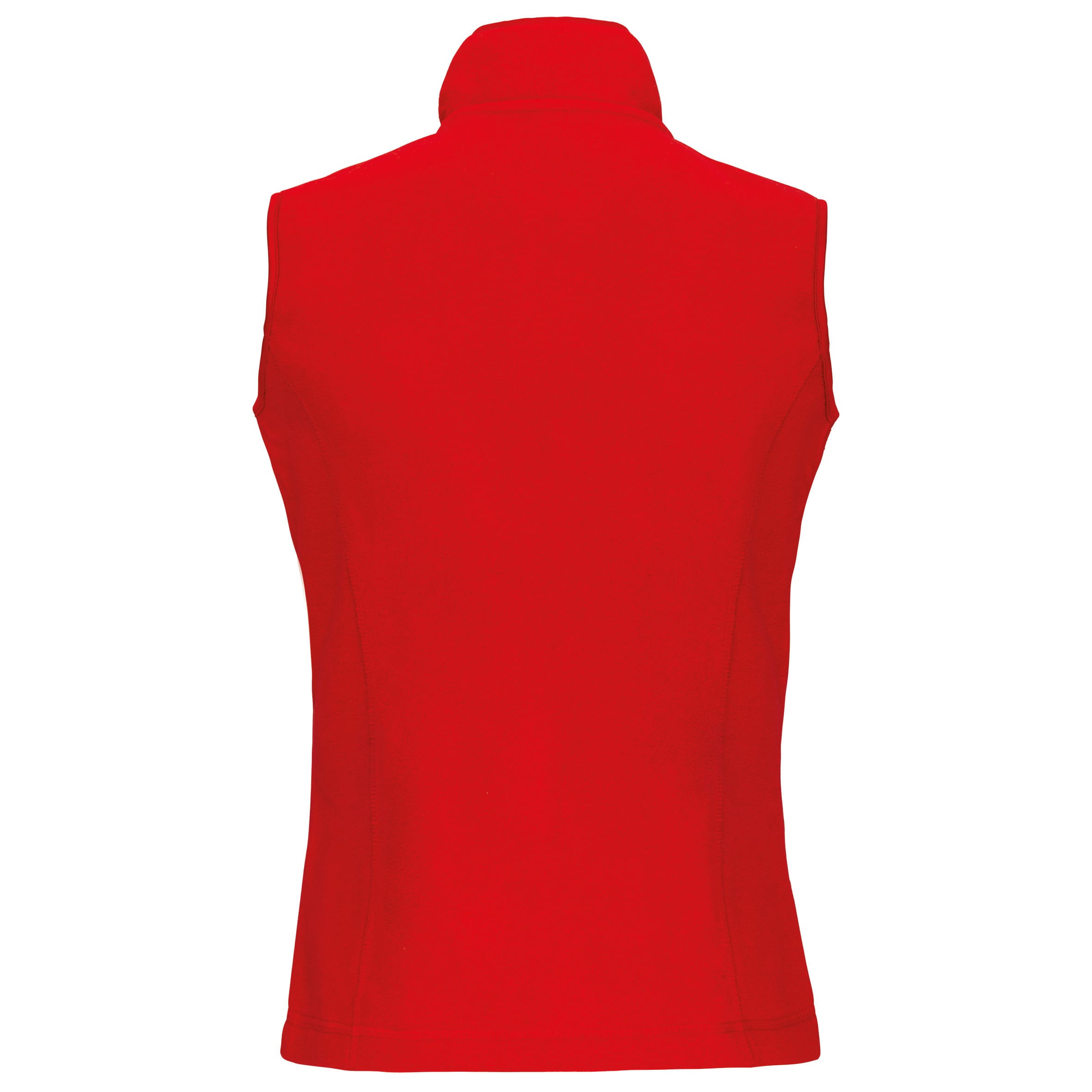Bodywarmer van microfleece dames