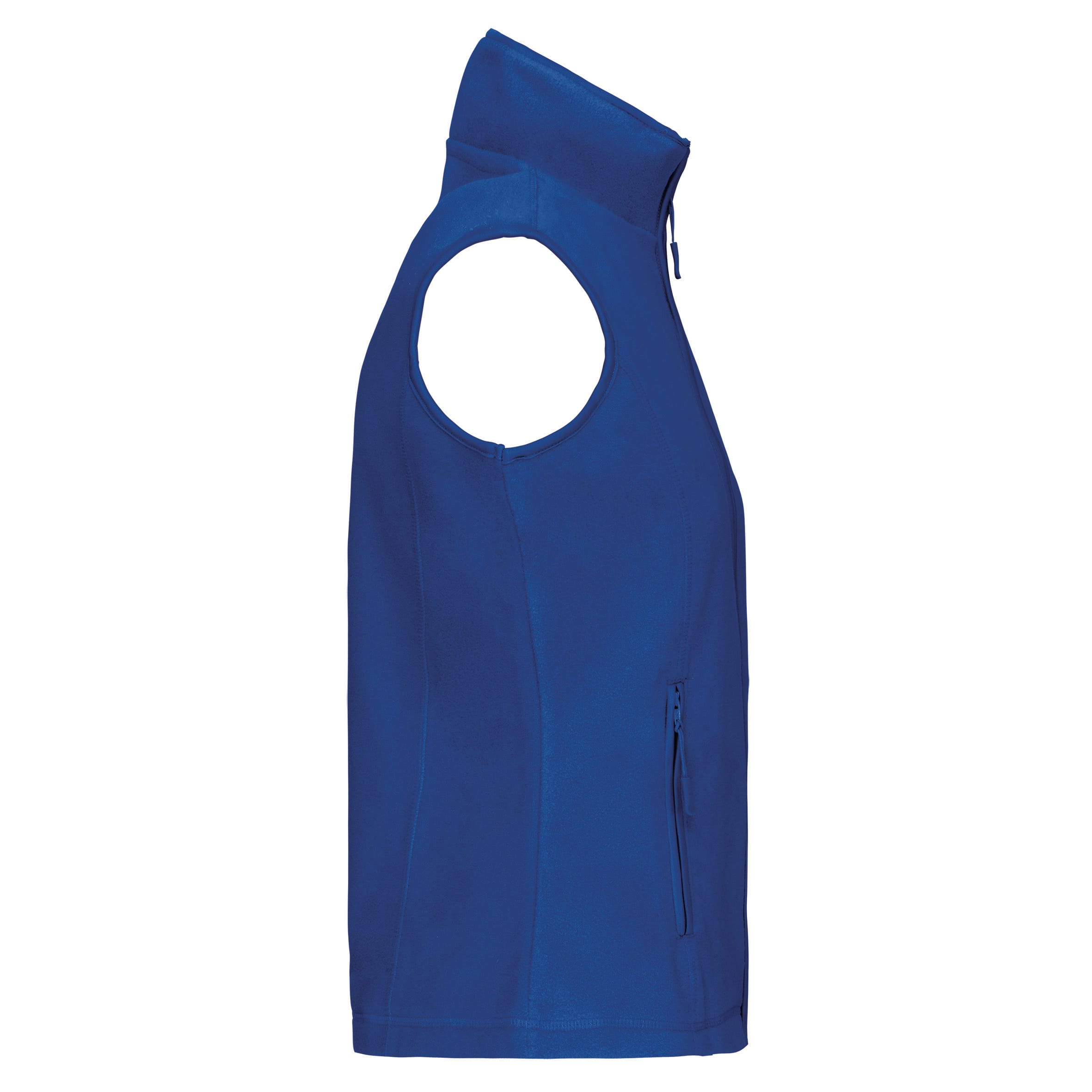 Bodywarmer van microfleece dames