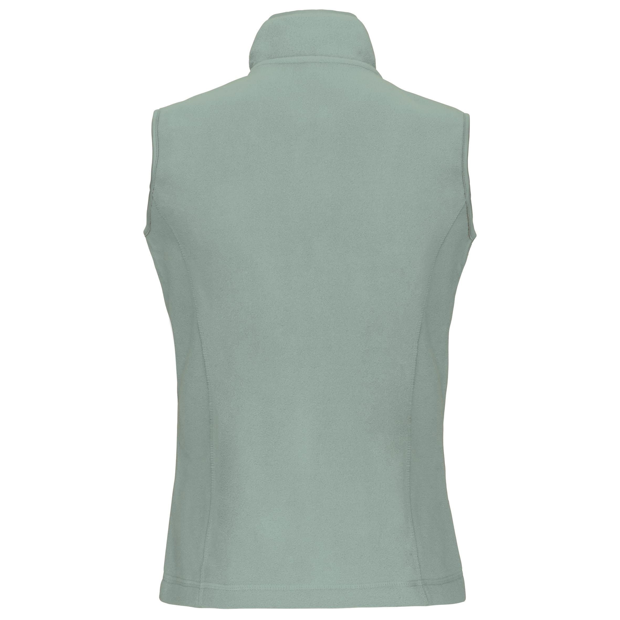 Bodywarmer van microfleece dames