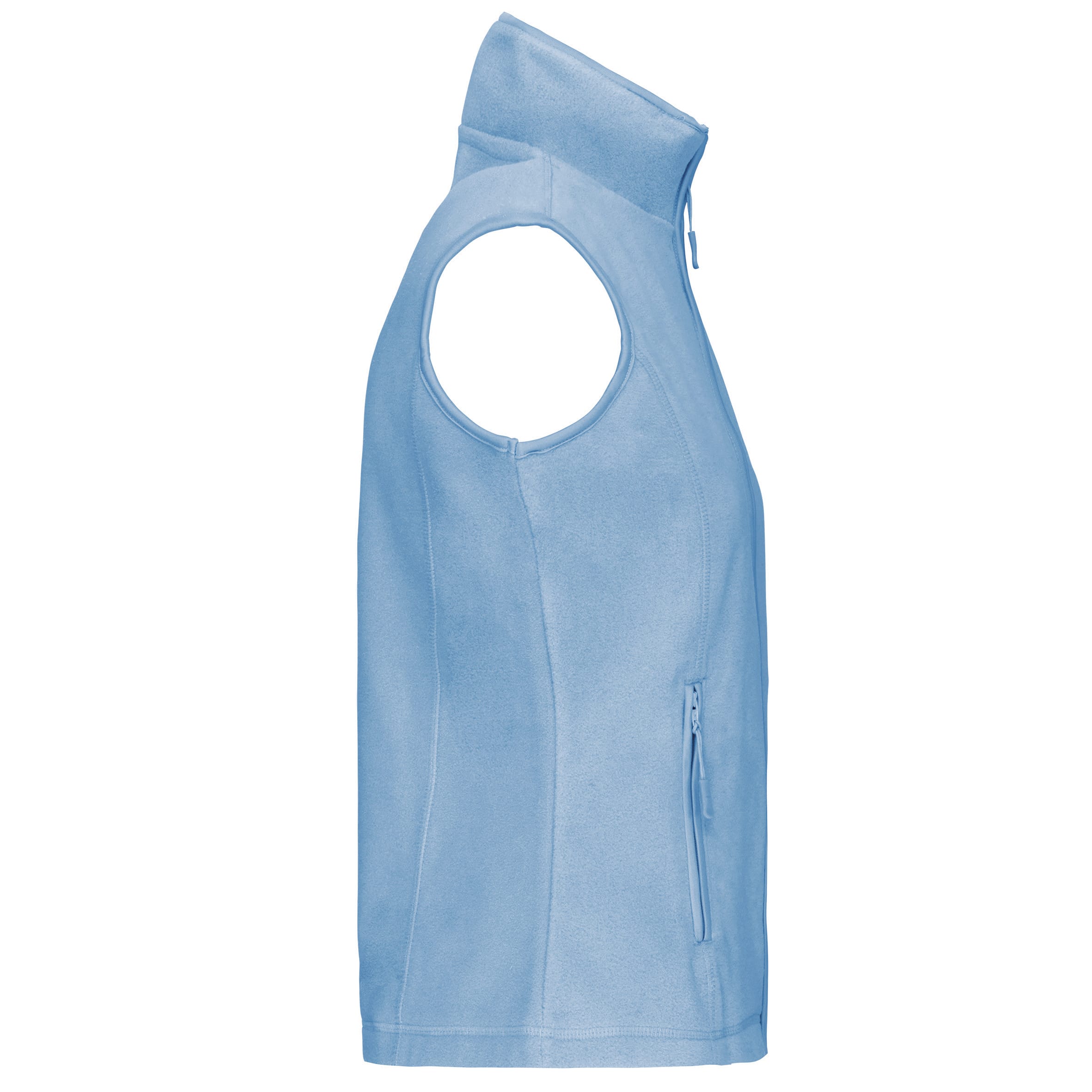 Bodywarmer van microfleece dames
