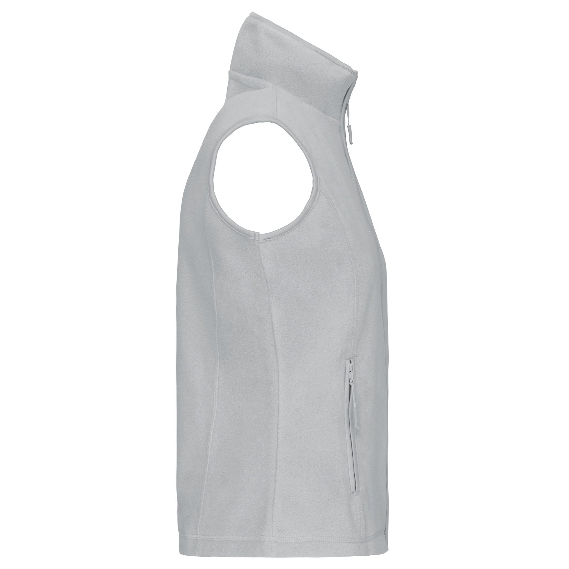 Bodywarmer van microfleece dames