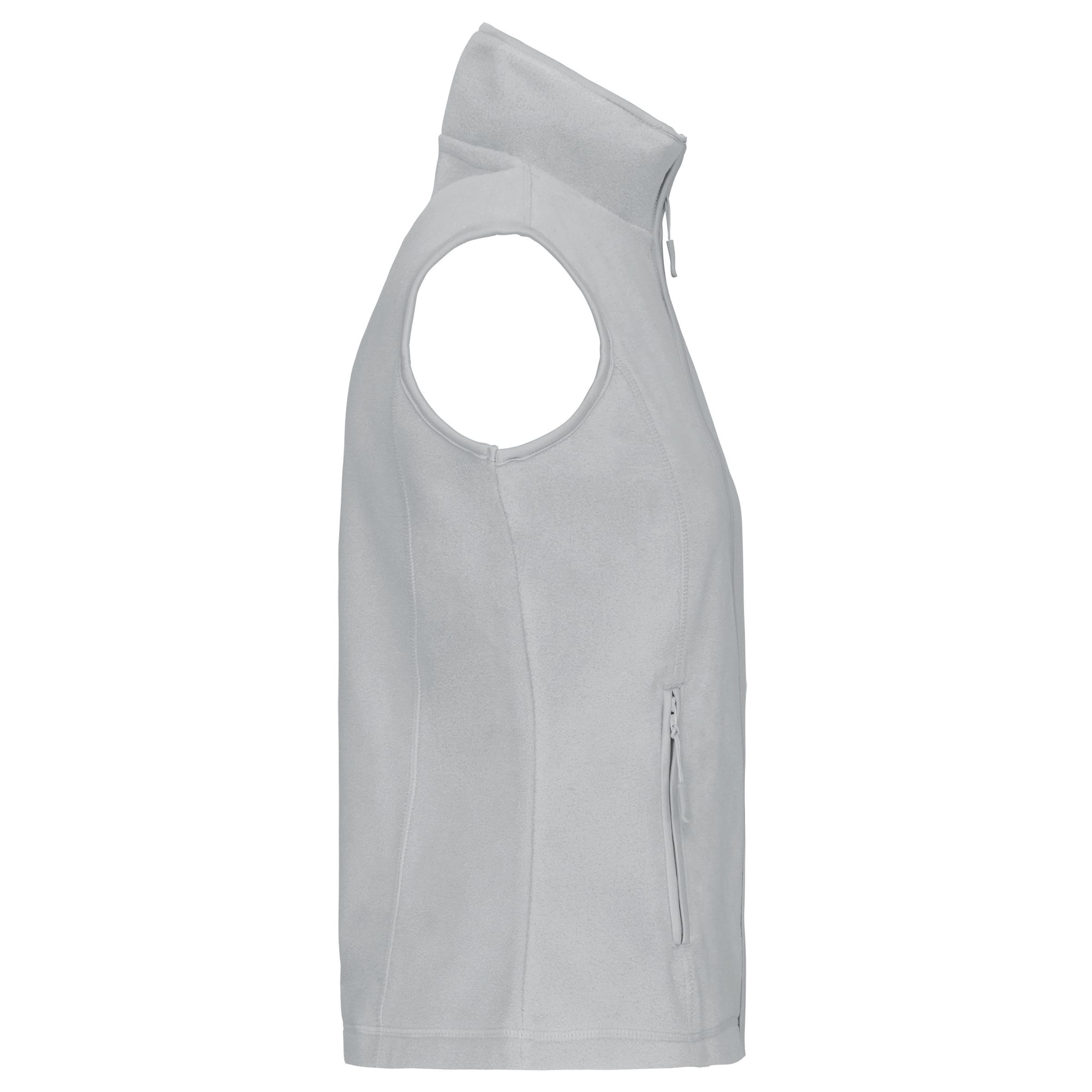 Bodywarmer van microfleece dames
