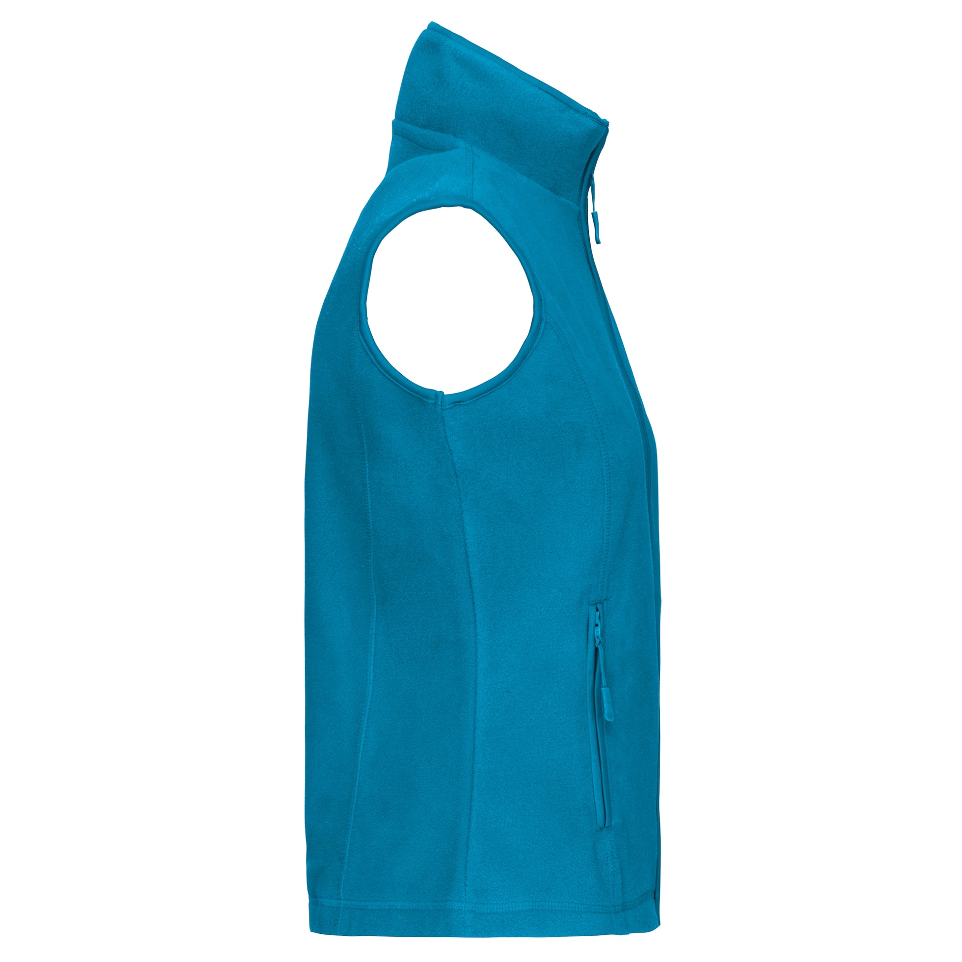 Bodywarmer van microfleece dames