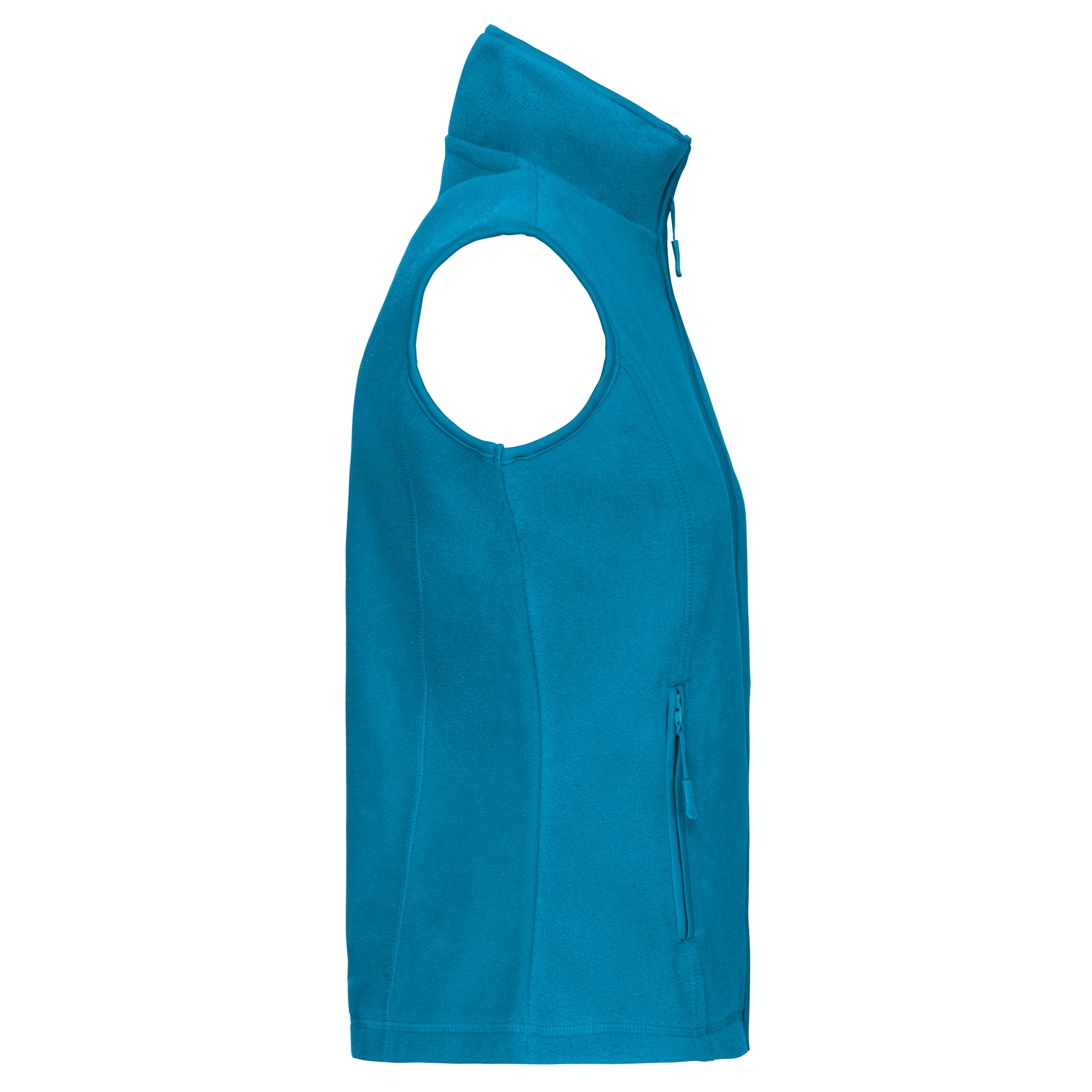 Bodywarmer van microfleece dames