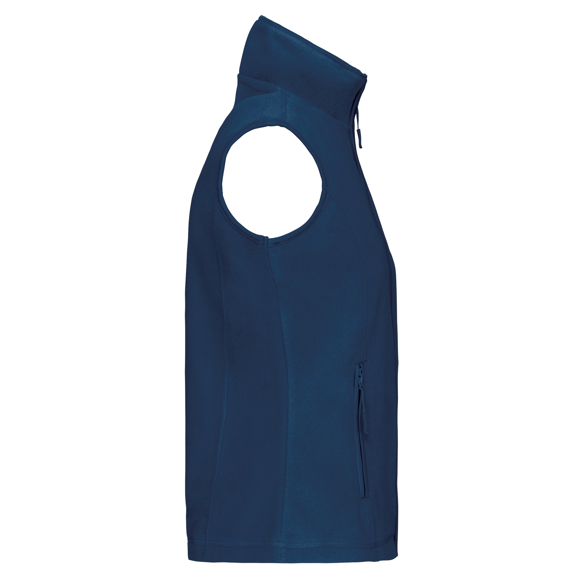 Bodywarmer van microfleece dames