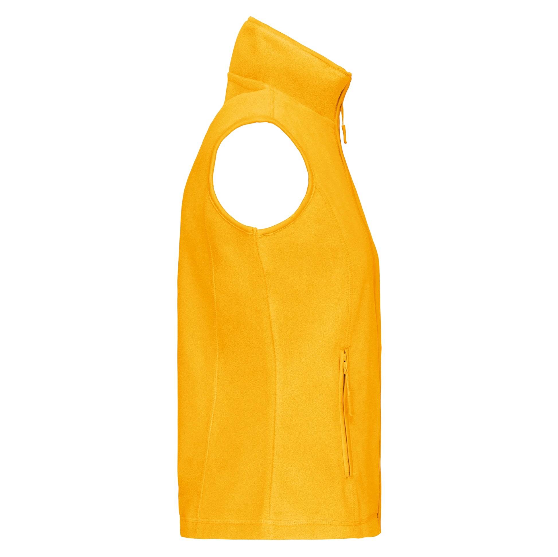 Bodywarmer van microfleece dames