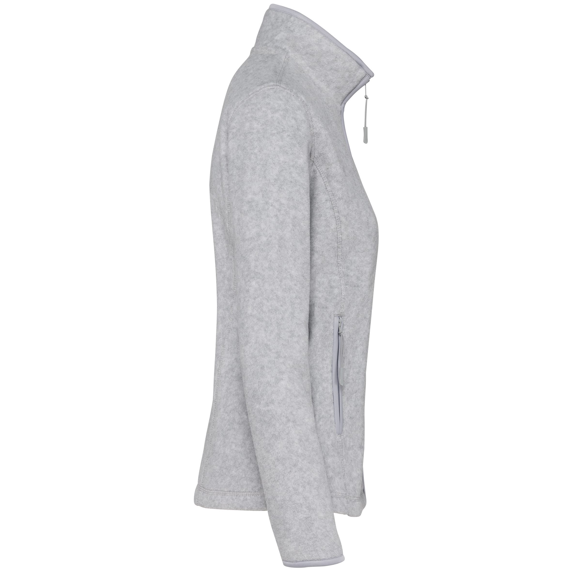 Microfleece met rits dames