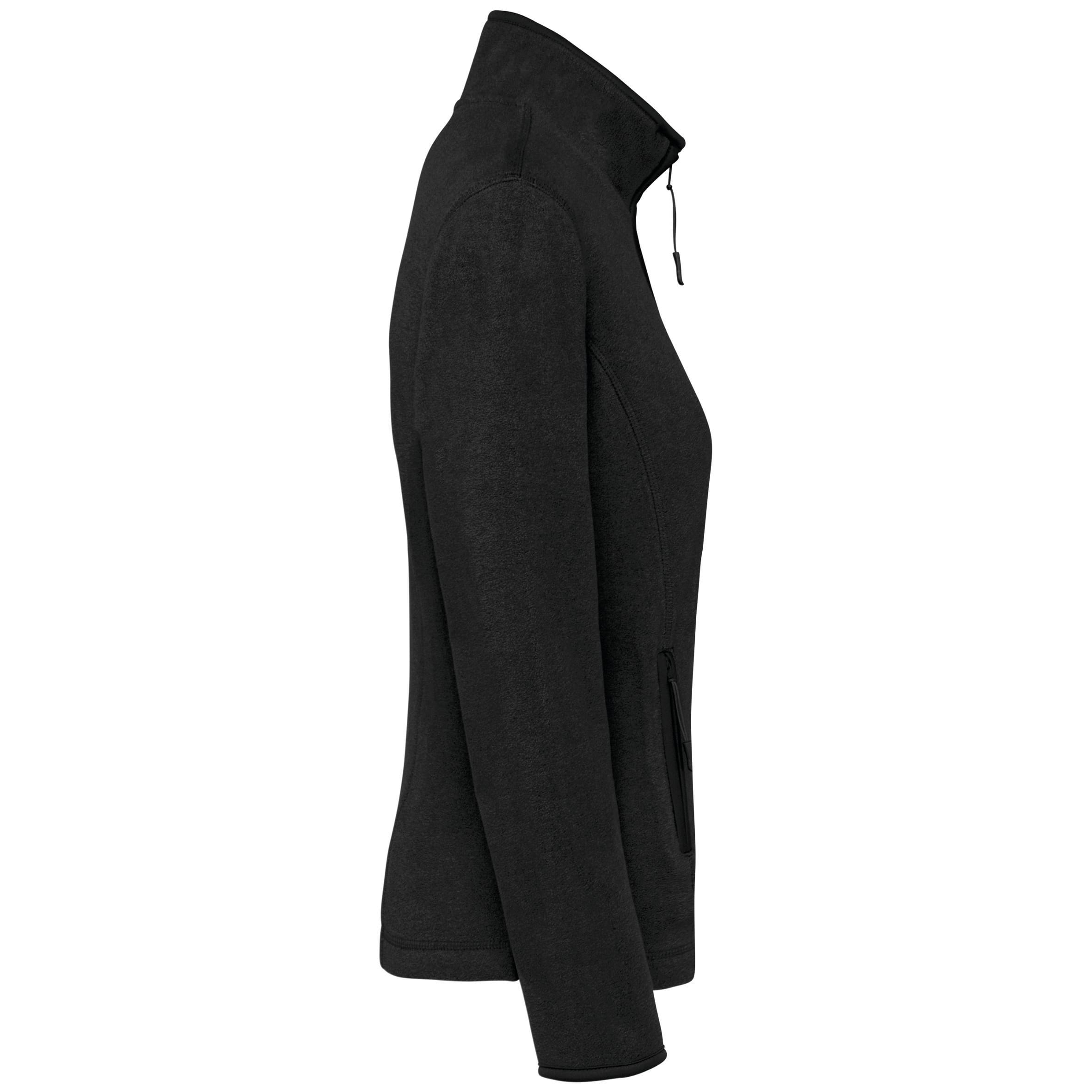 Microfleece met rits dames