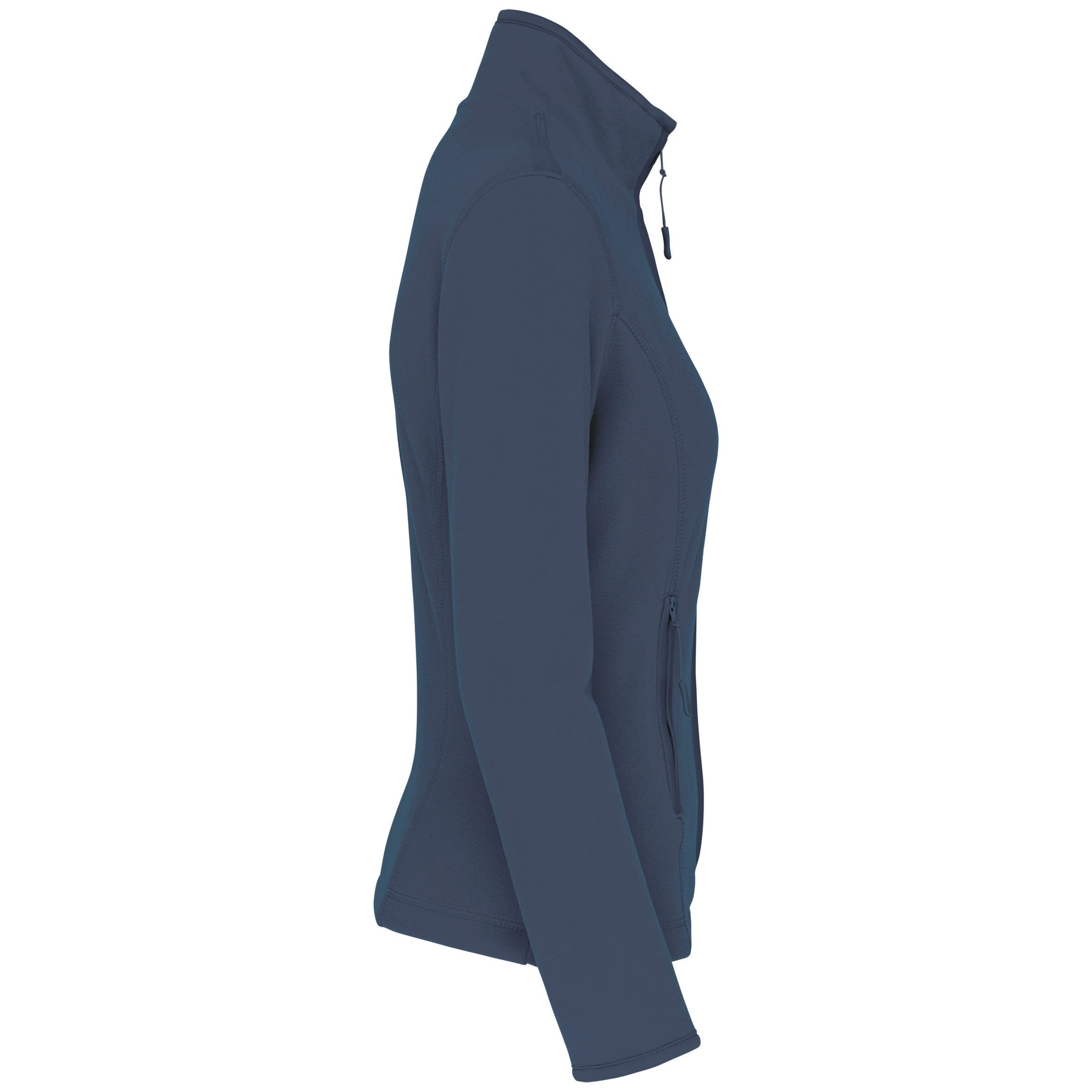 Microfleece met rits dames