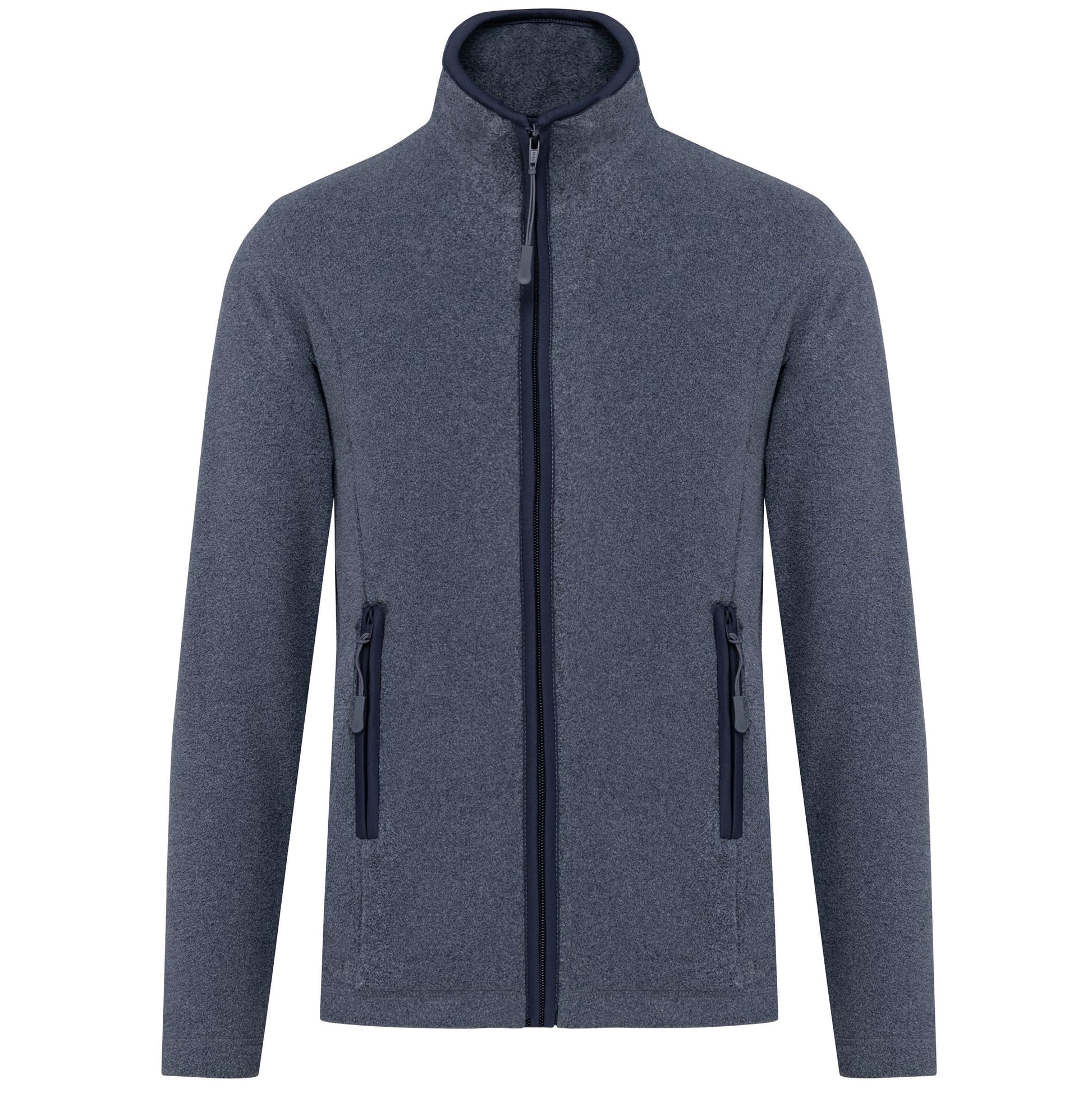 Microfleece met rits dames