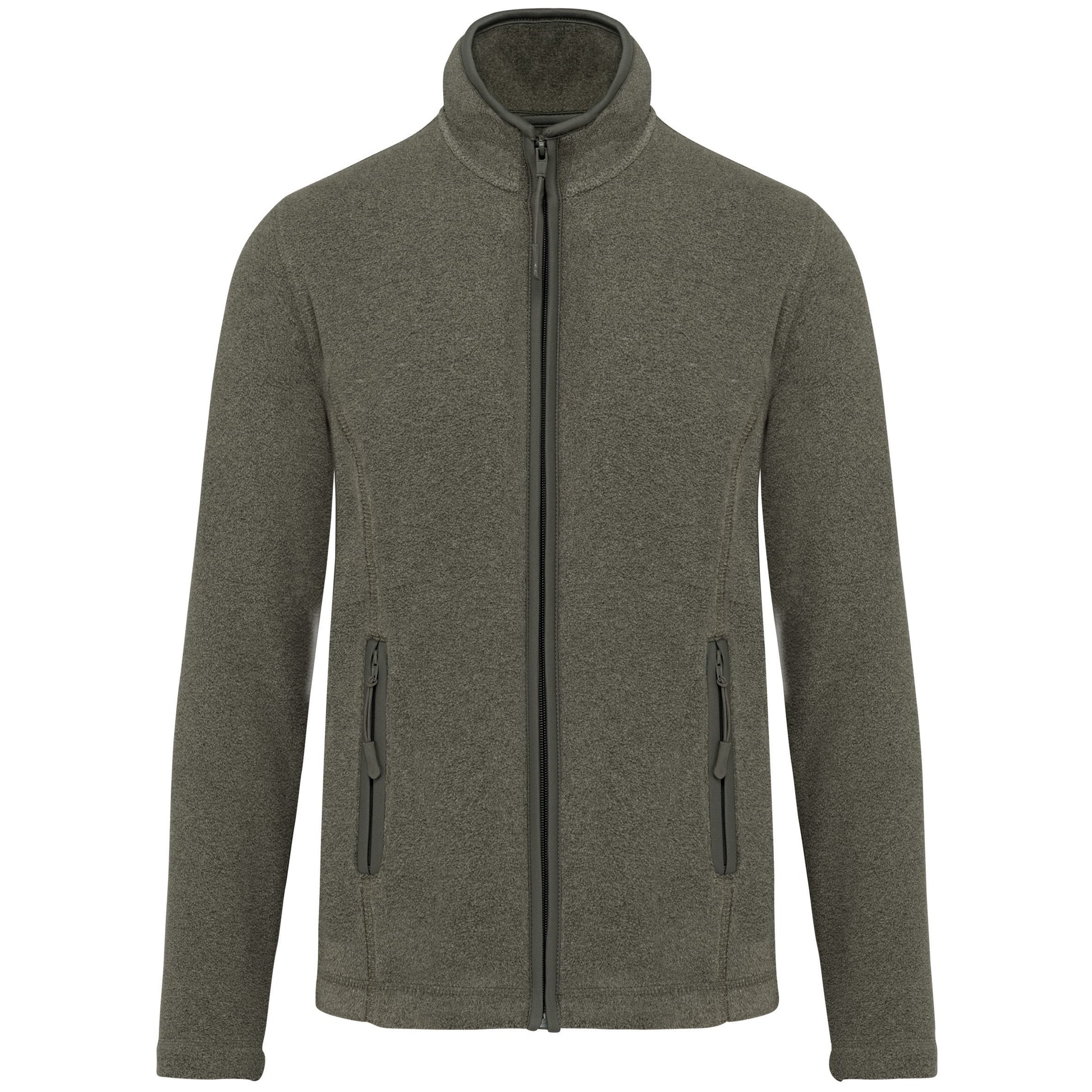 Microfleece met rits dames
