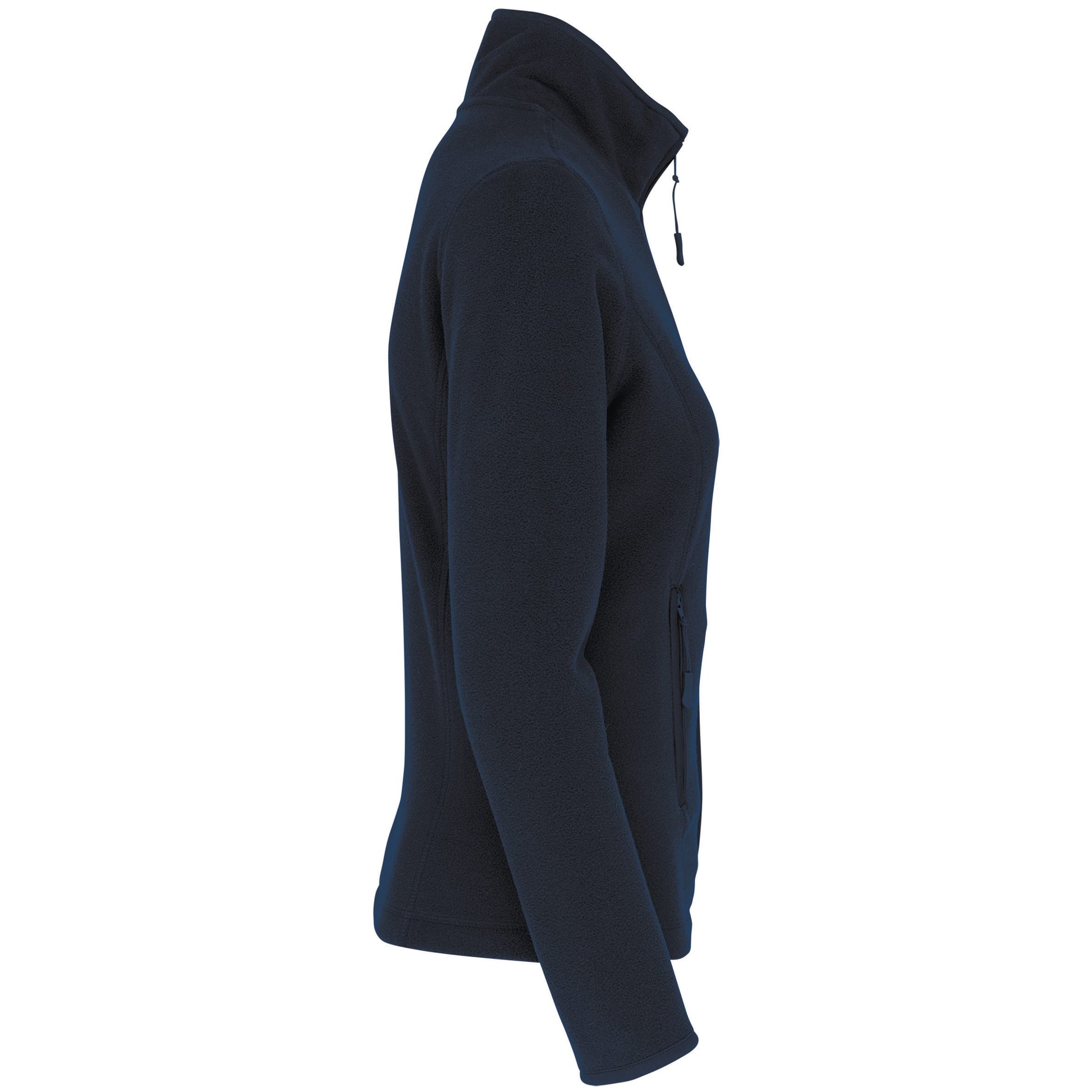 Microfleece met rits dames