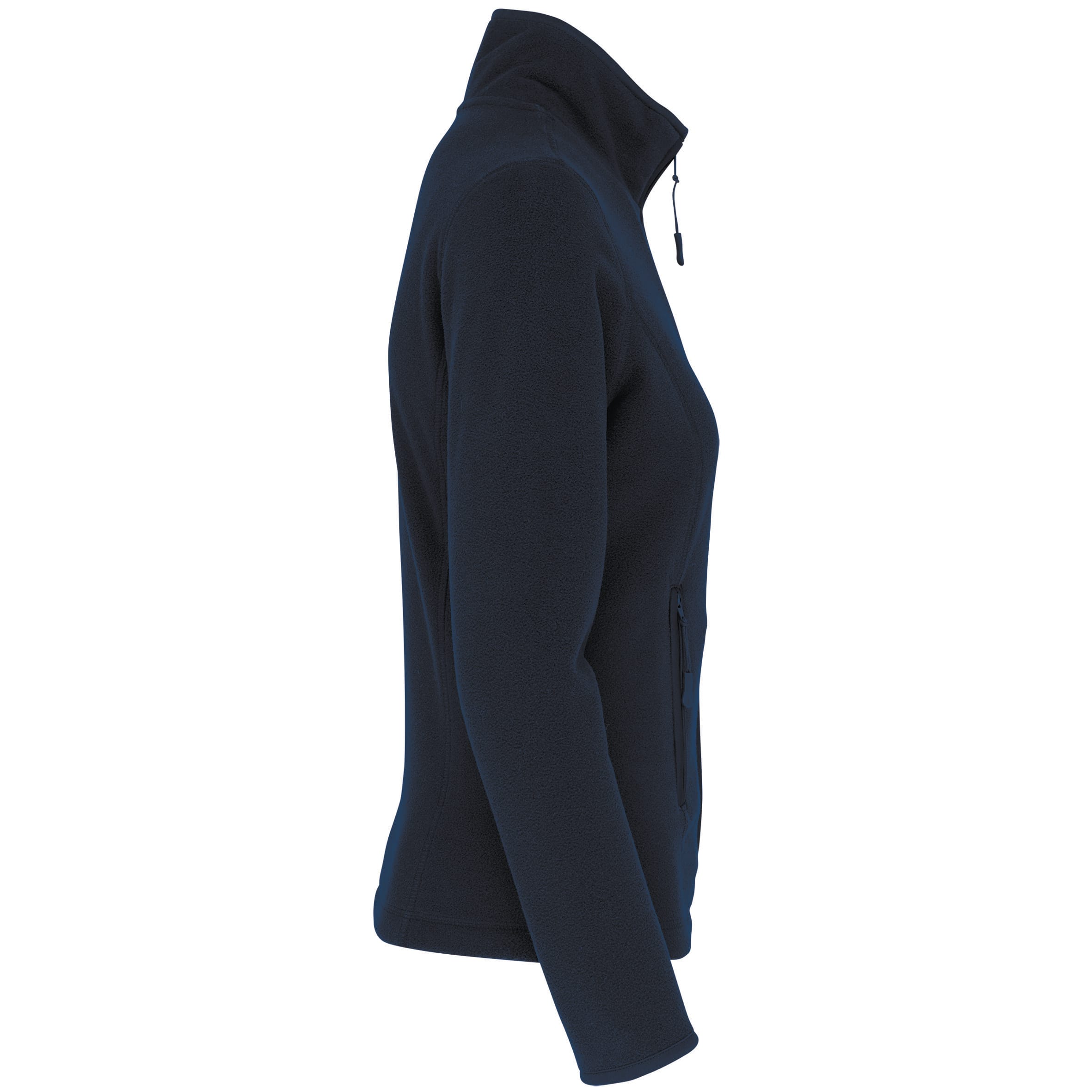 Microfleece met rits dames