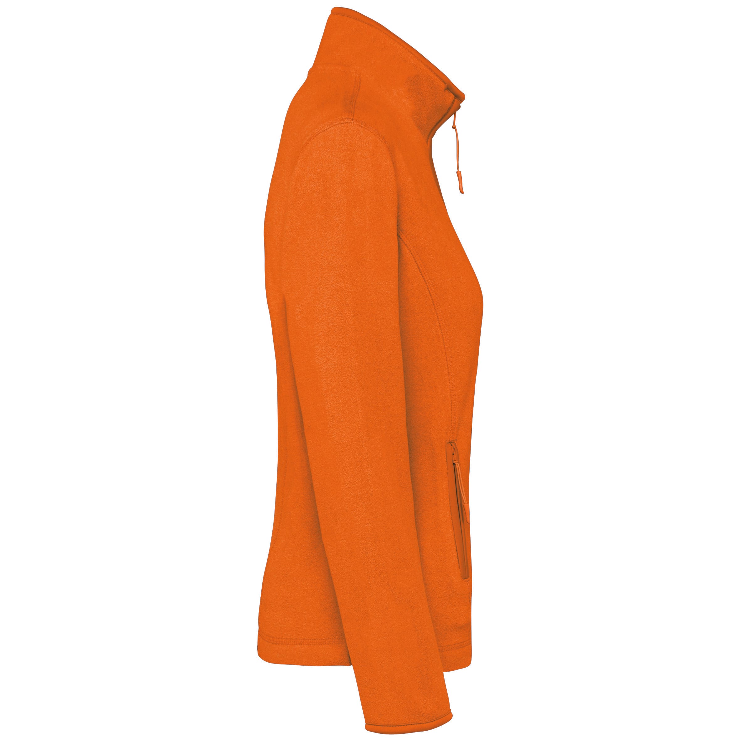 Microfleece met rits dames