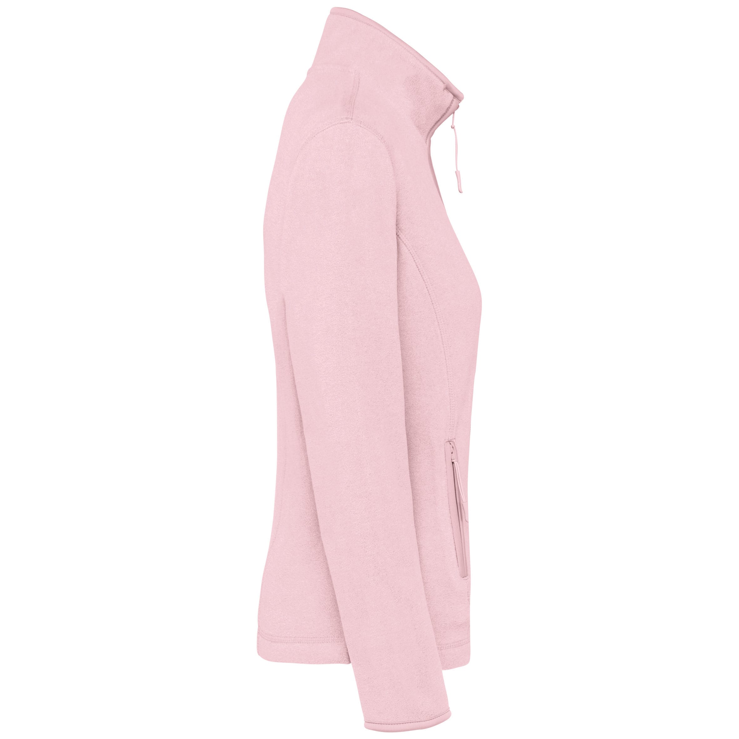 Microfleece met rits dames