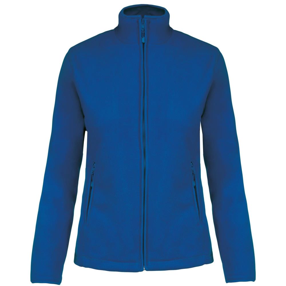 Microfleece met rits dames
