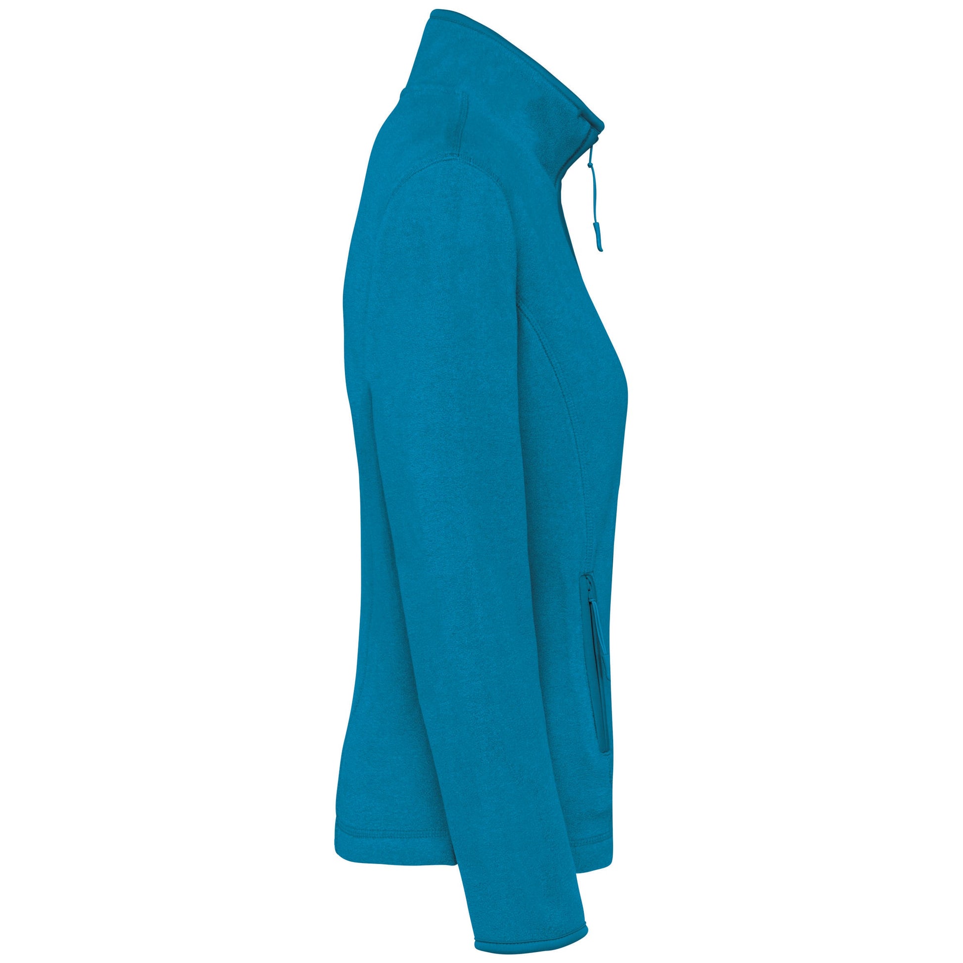 Microfleece met rits dames