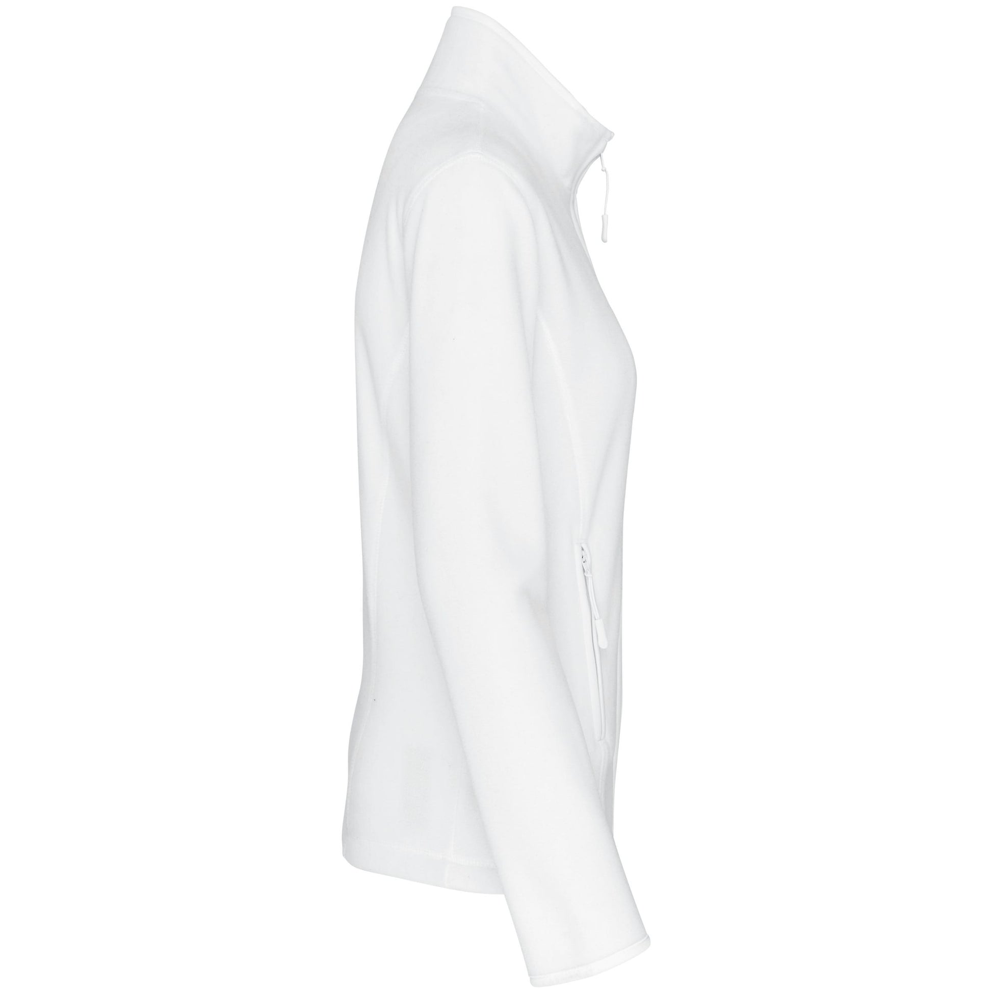 Microfleece met rits dames