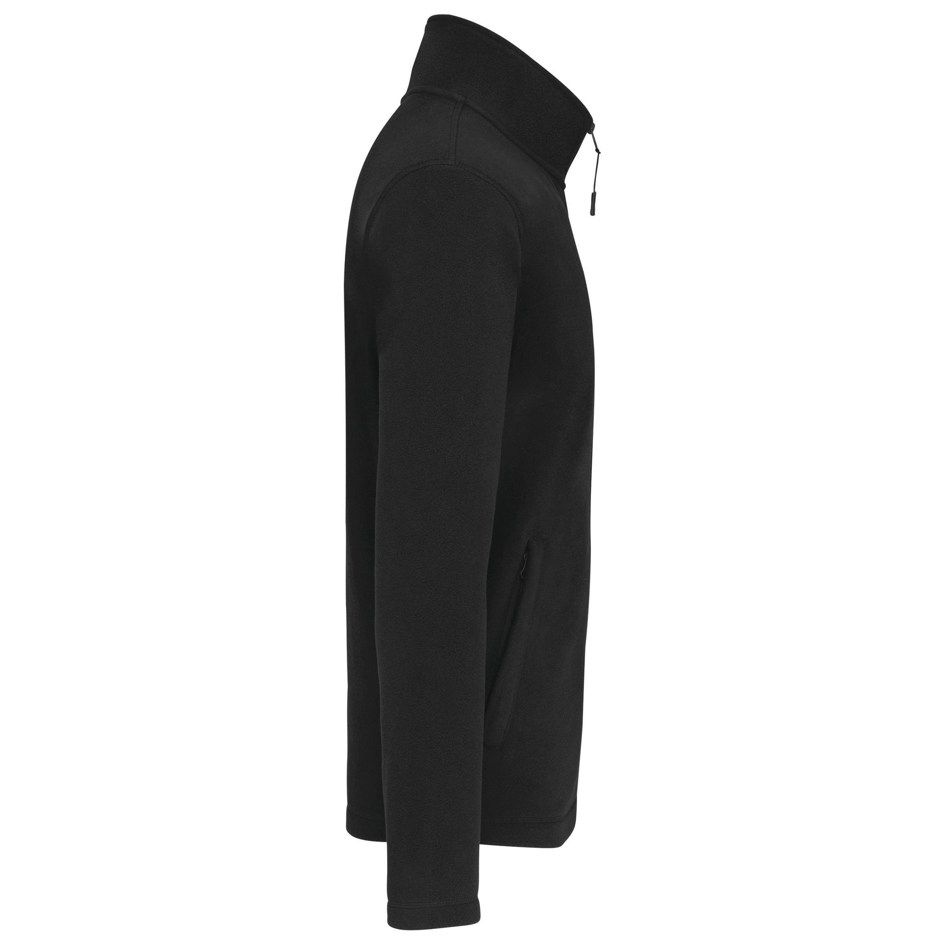 Microfleece met rits