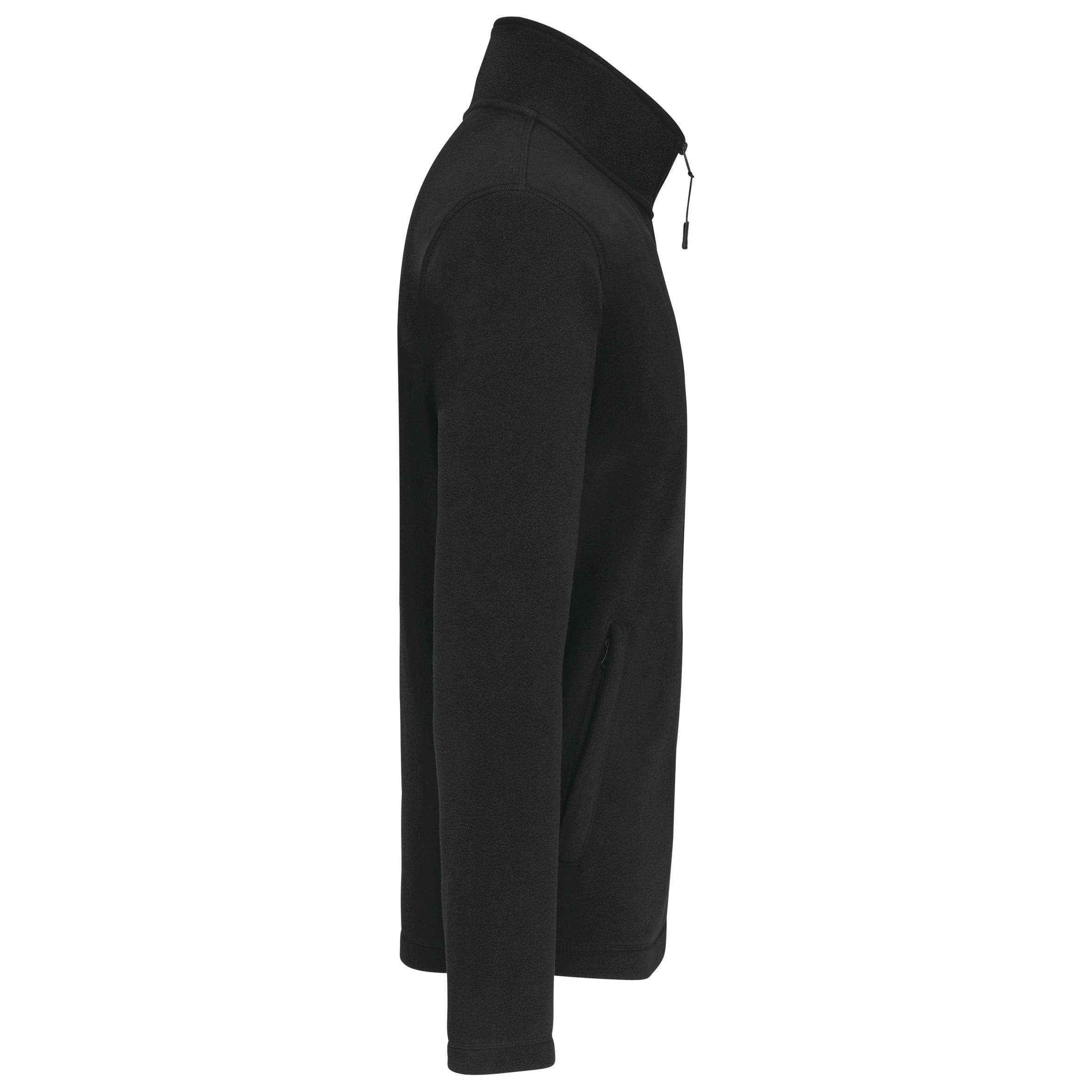 Microfleece met rits