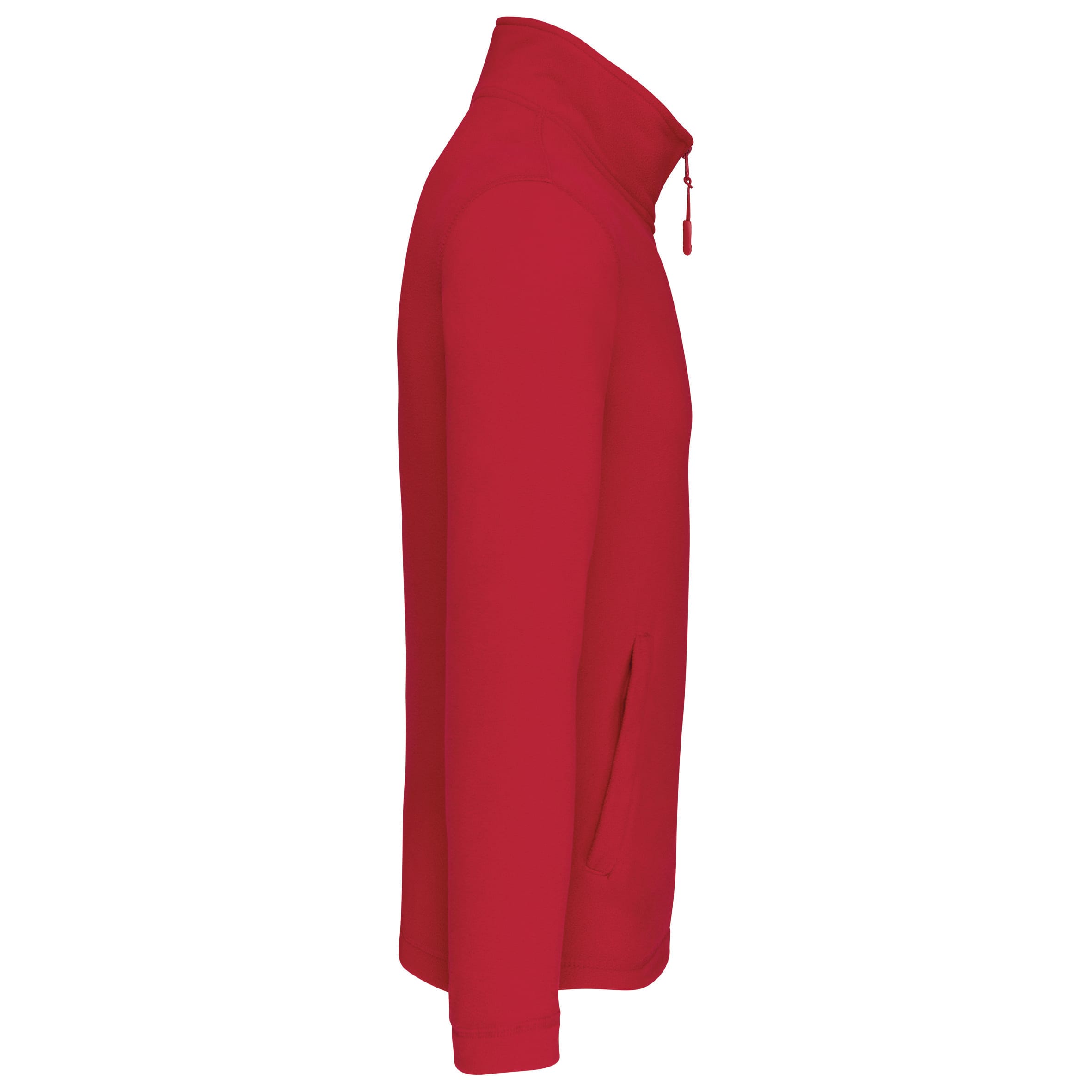 Microfleece met rits