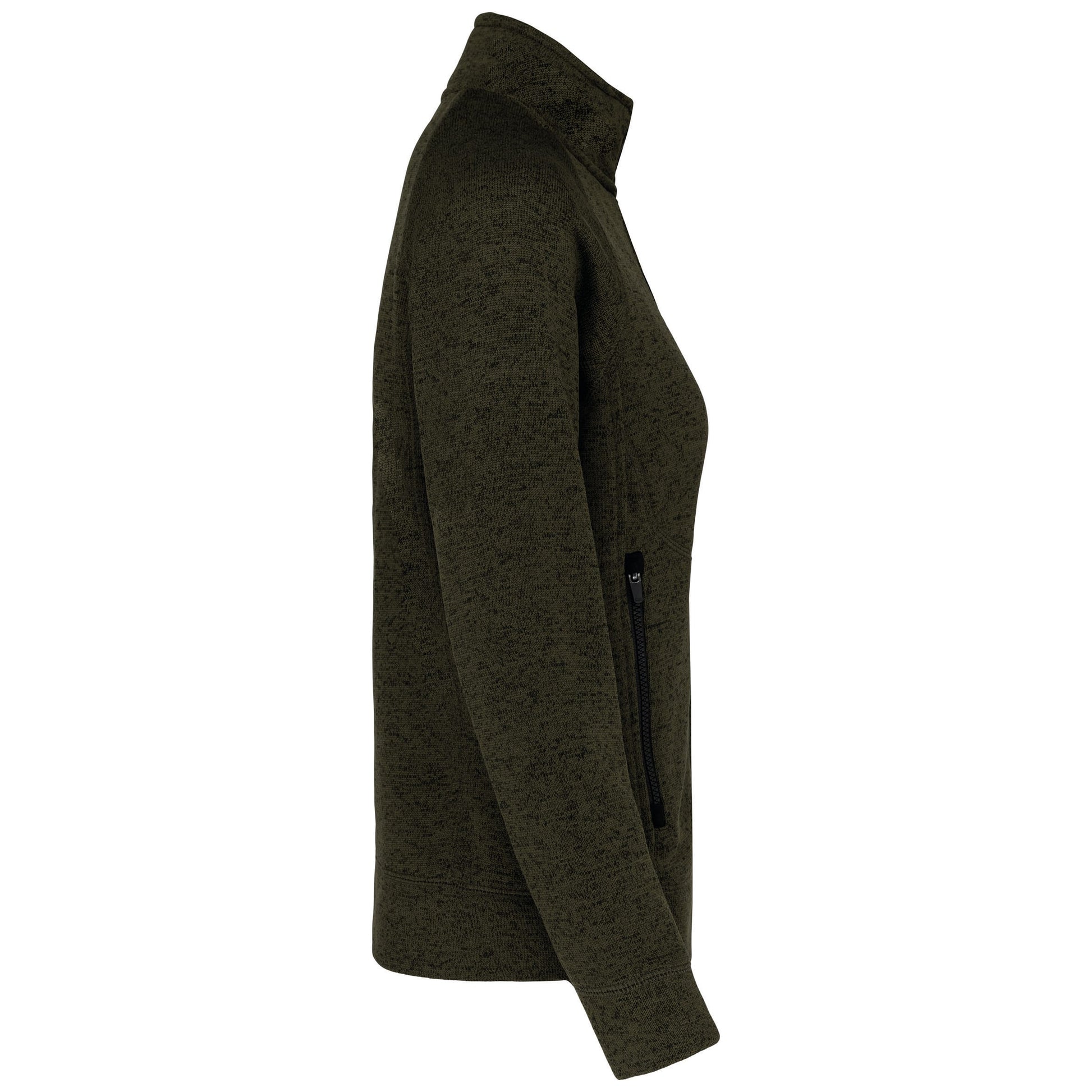 Heather damesvest met rits