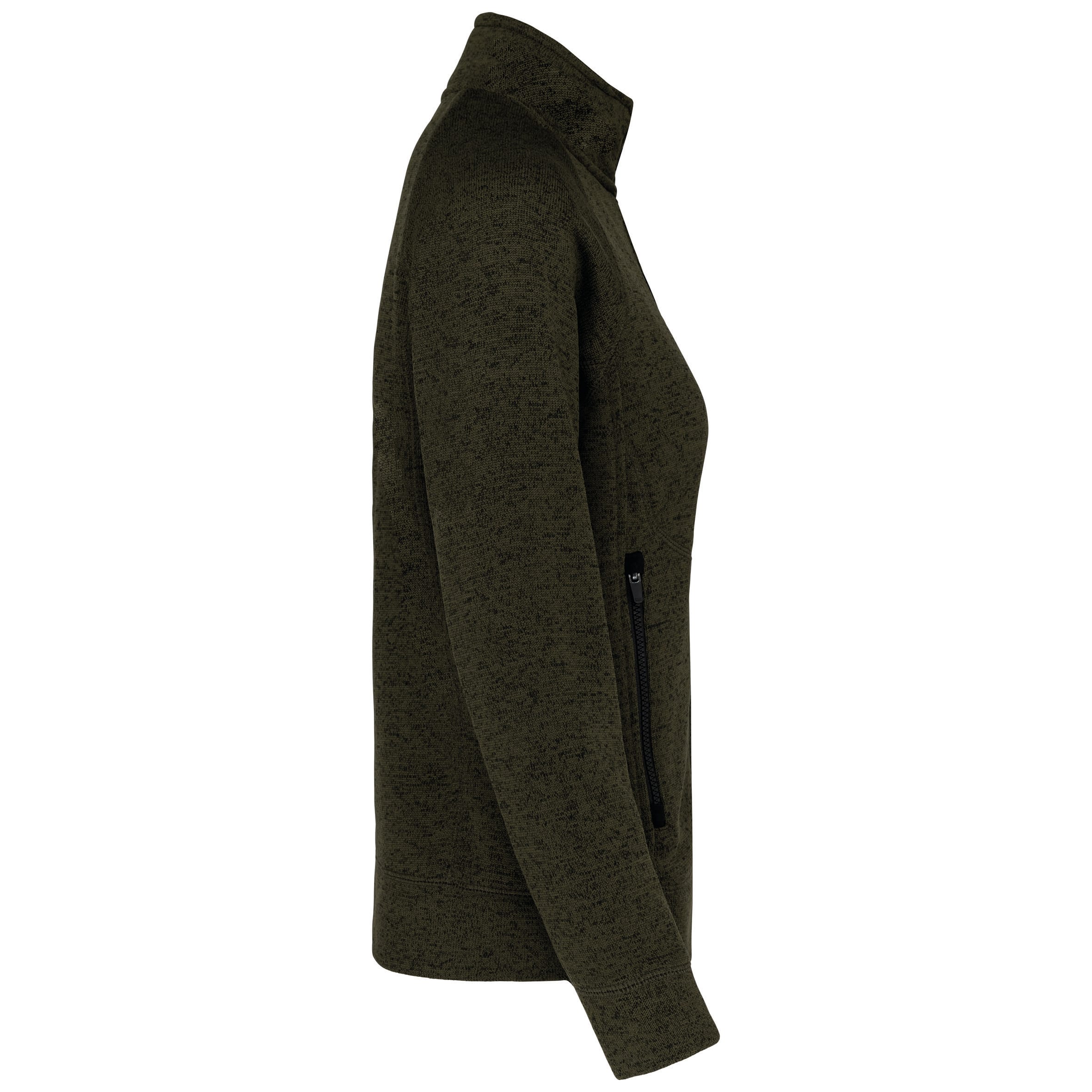Heather damesvest met rits