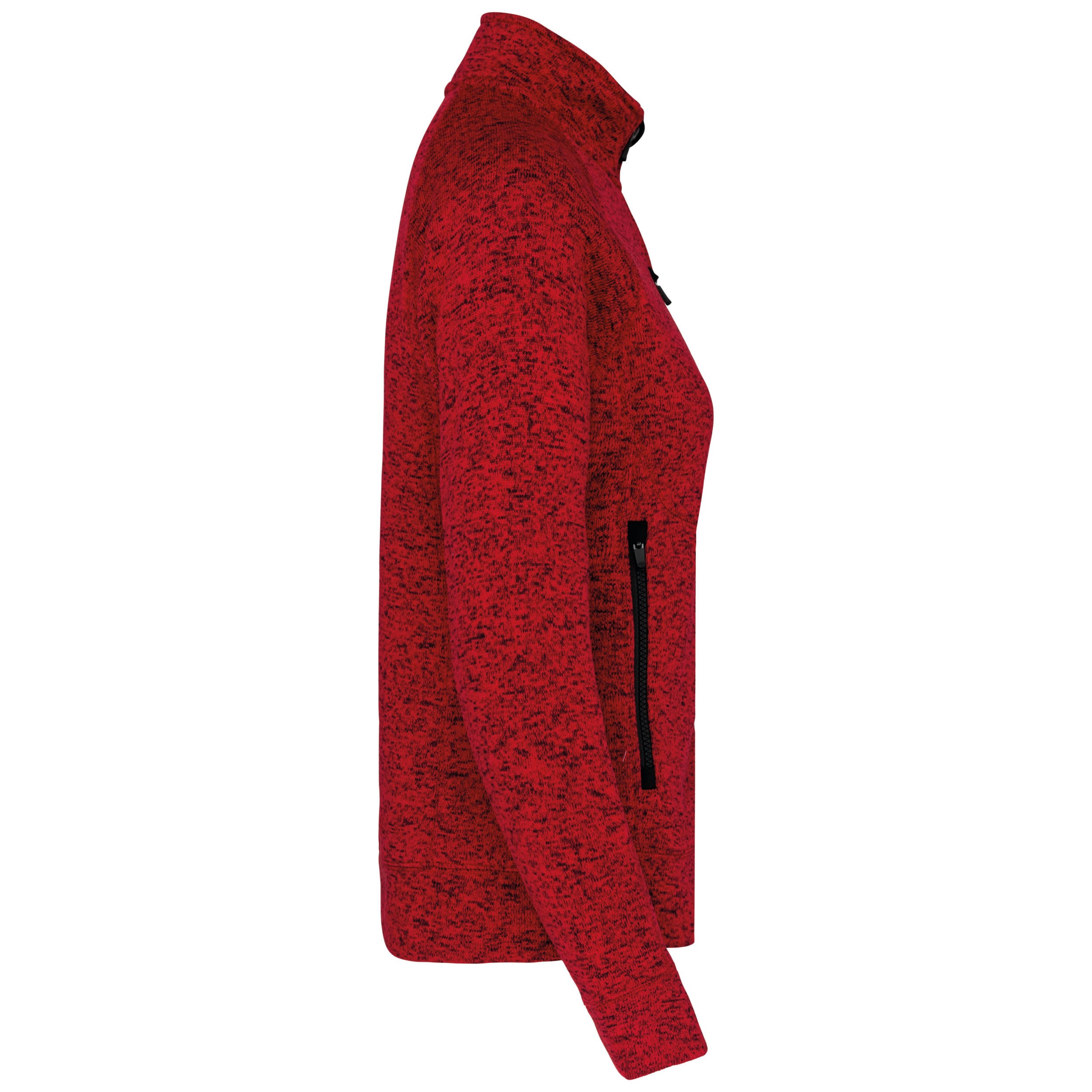 Heather damesvest met rits