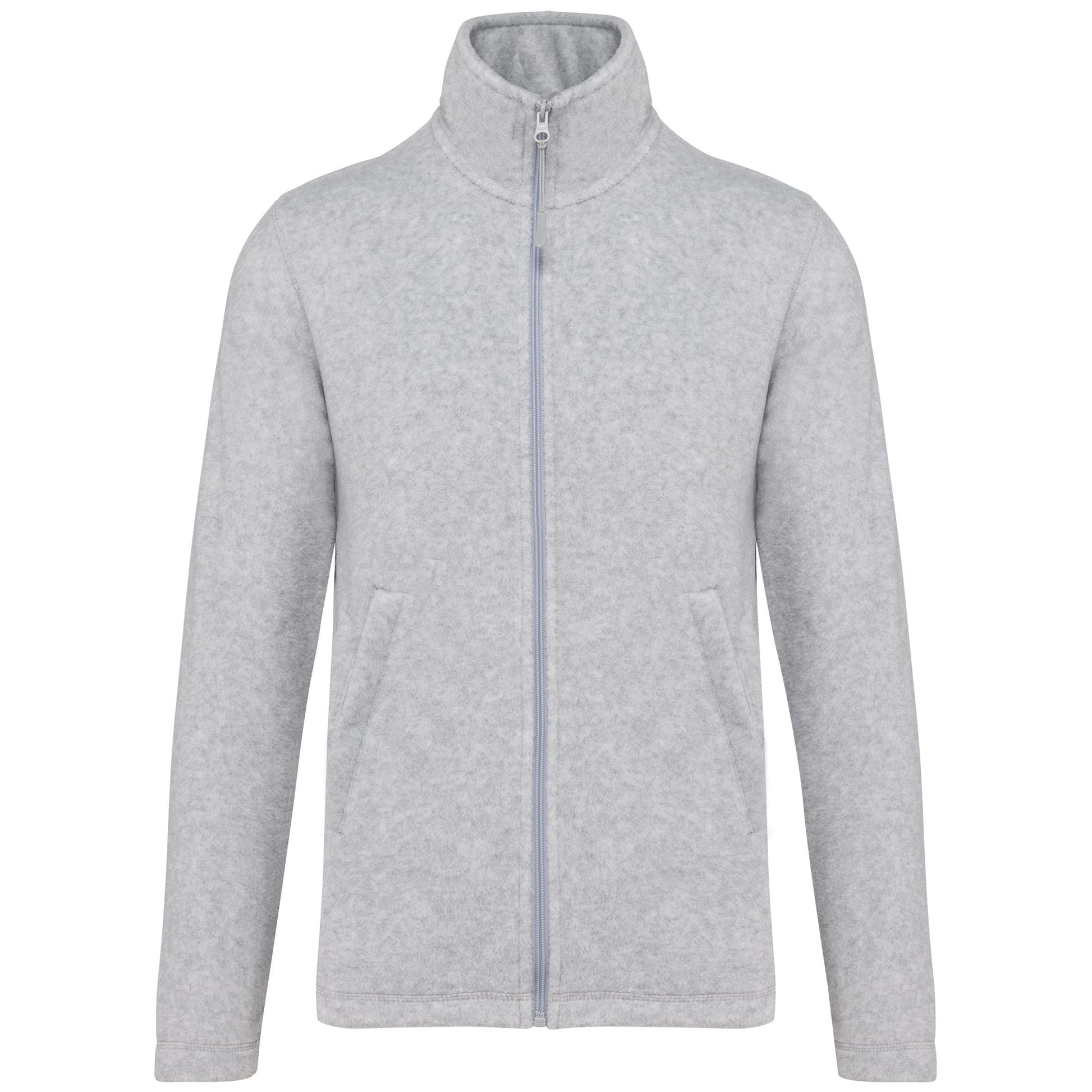 Microfleece met rits heren