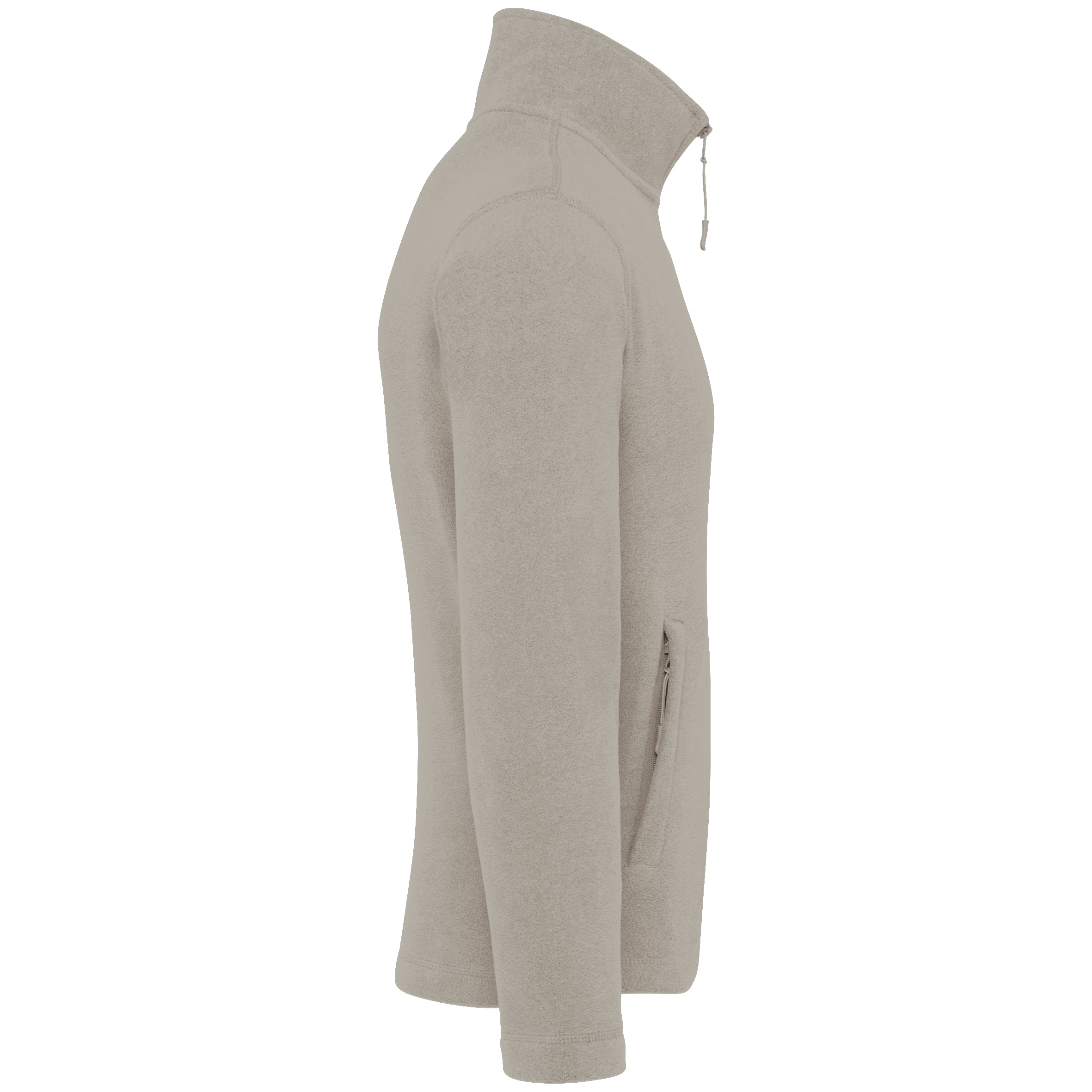 Microfleece met rits heren