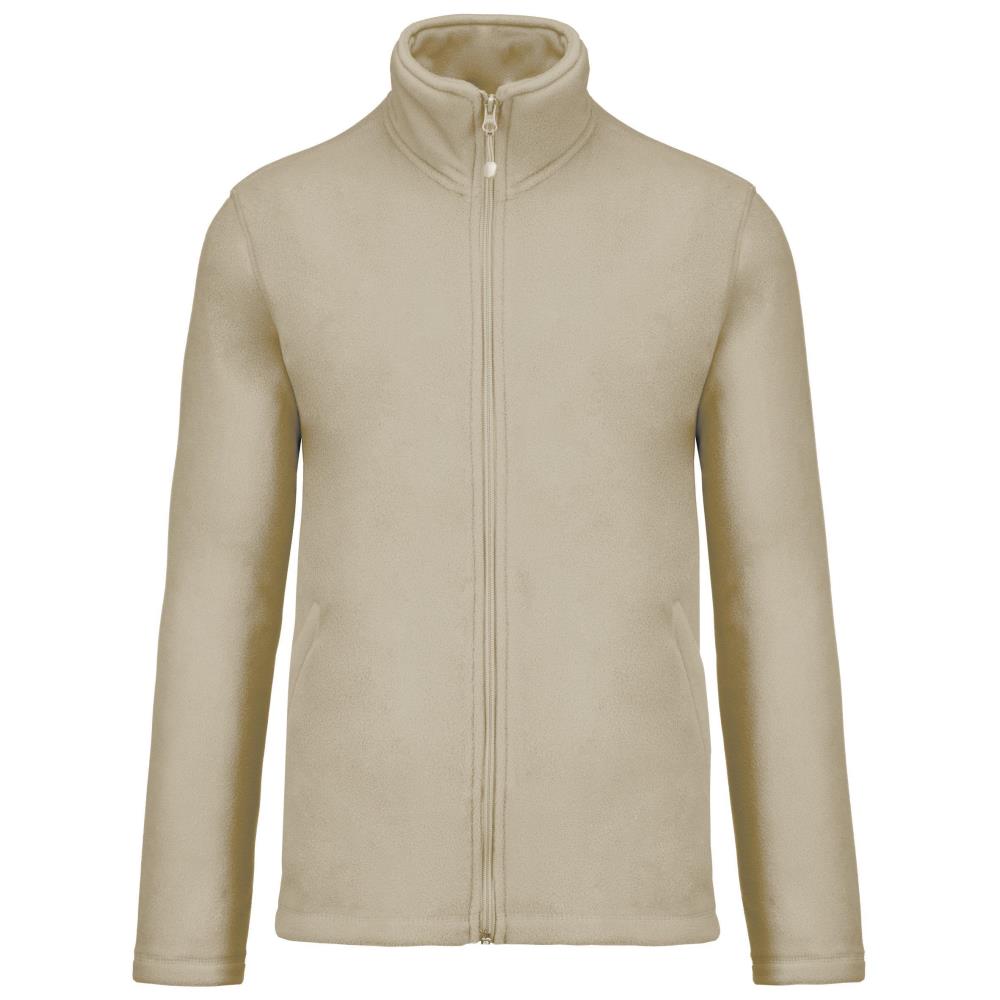 Microfleece met rits heren