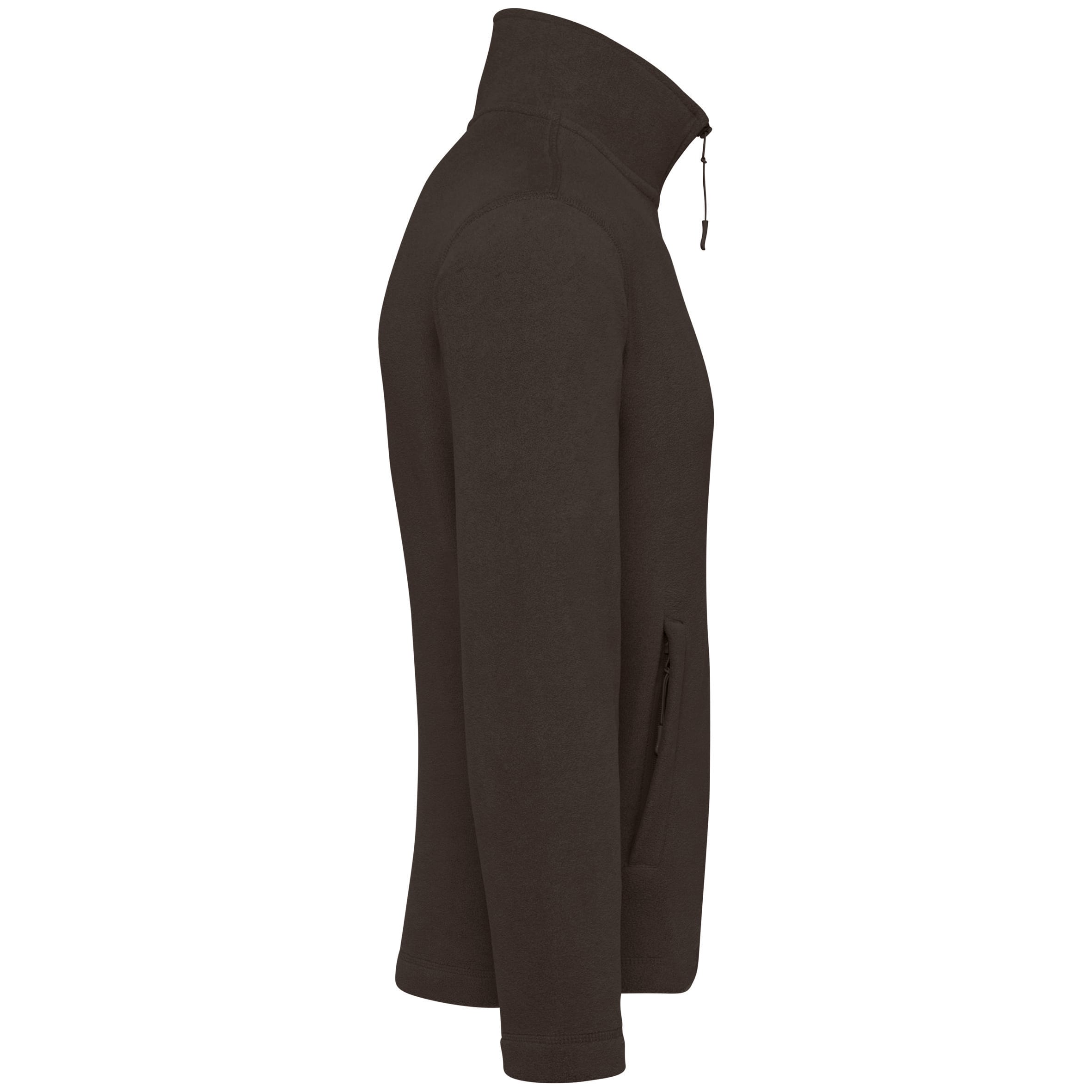Microfleece met rits heren