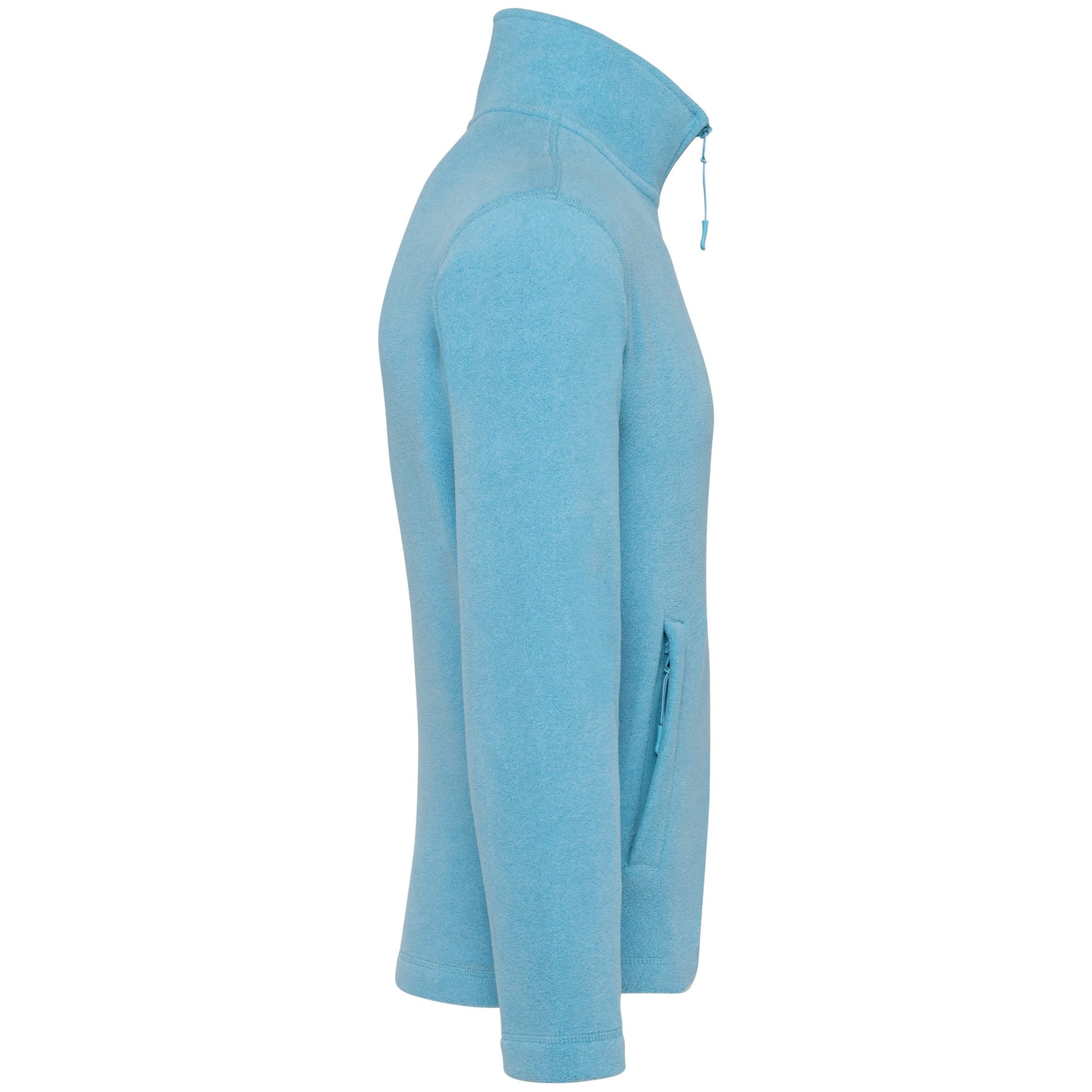 Microfleece met rits heren
