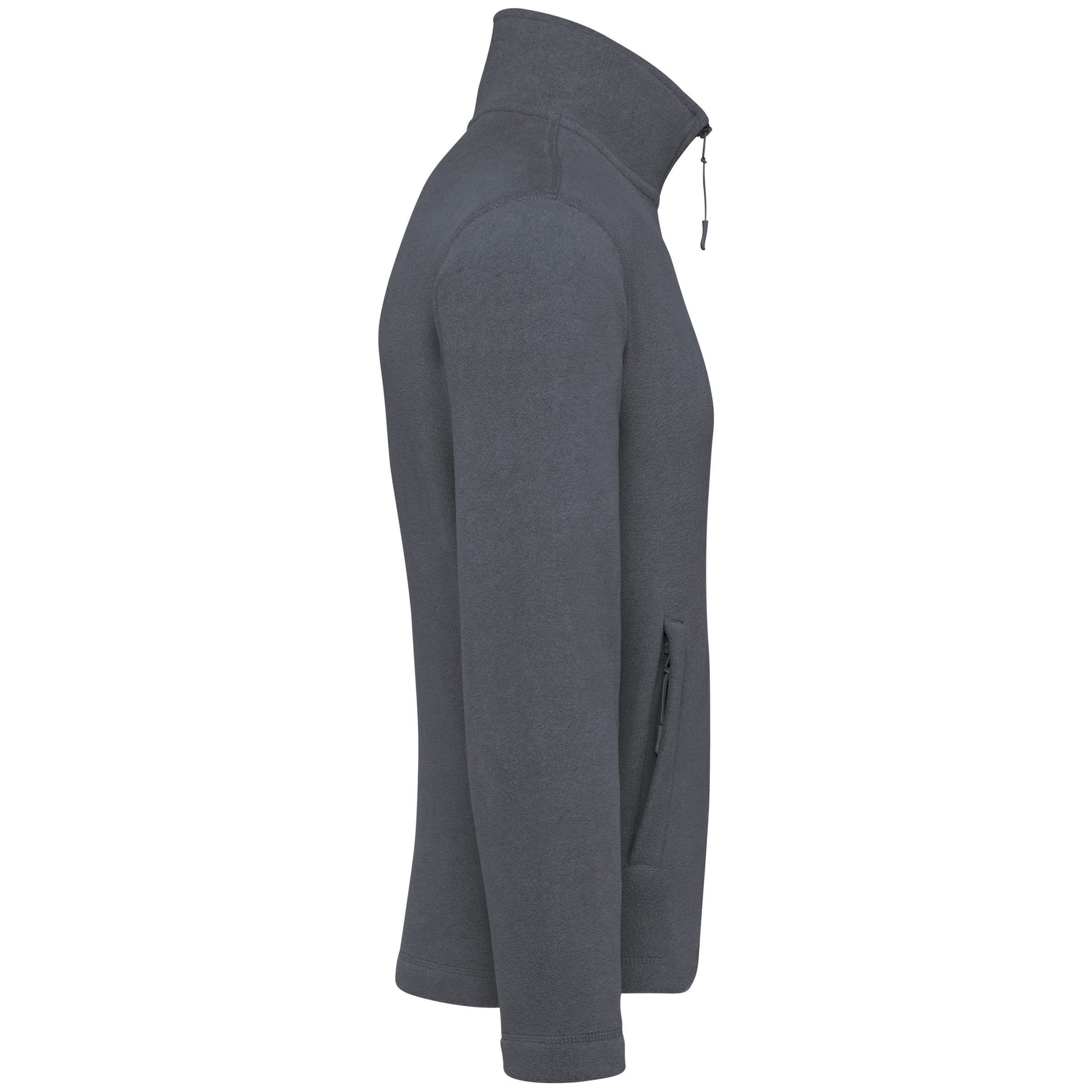 Microfleece met rits heren