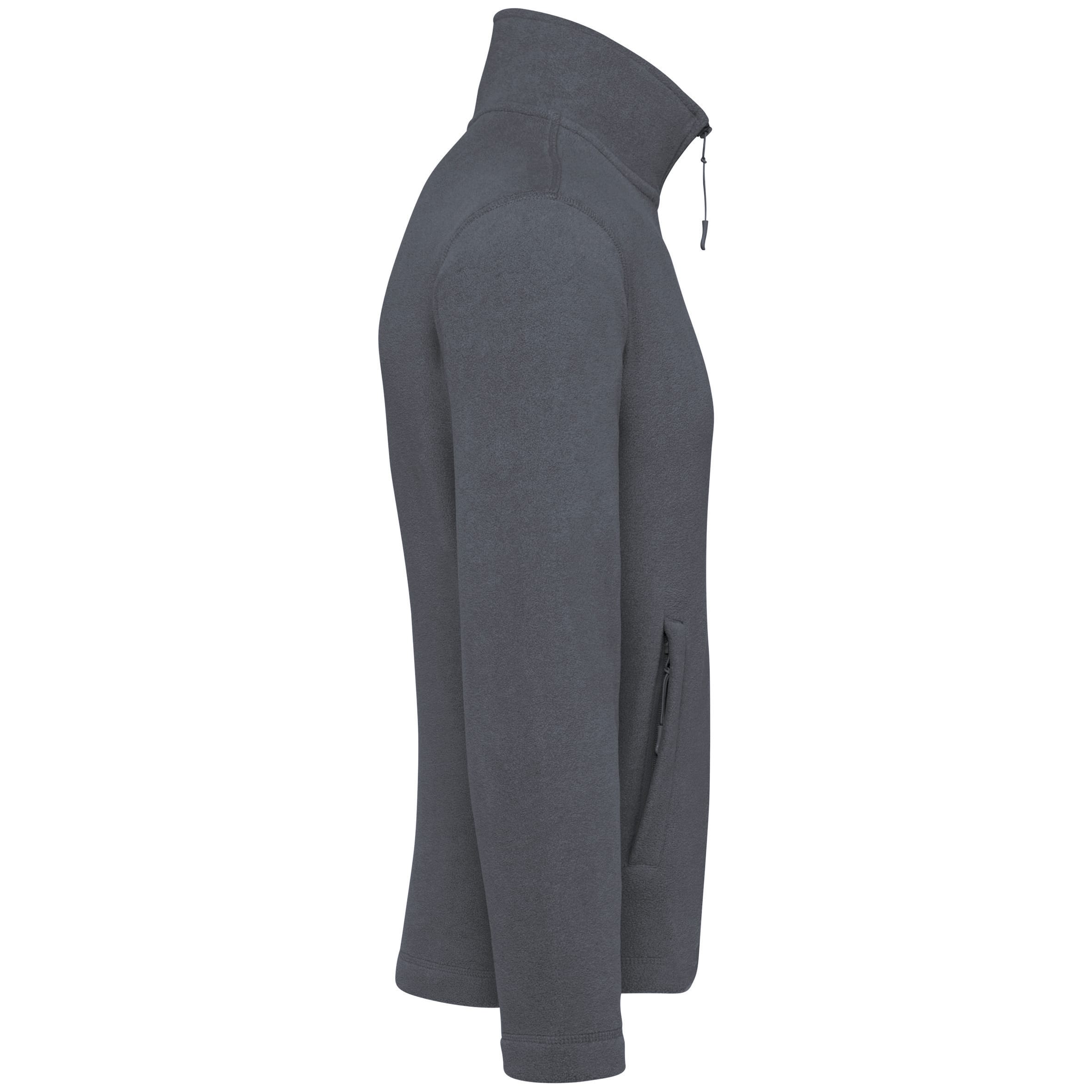 Microfleece met rits heren
