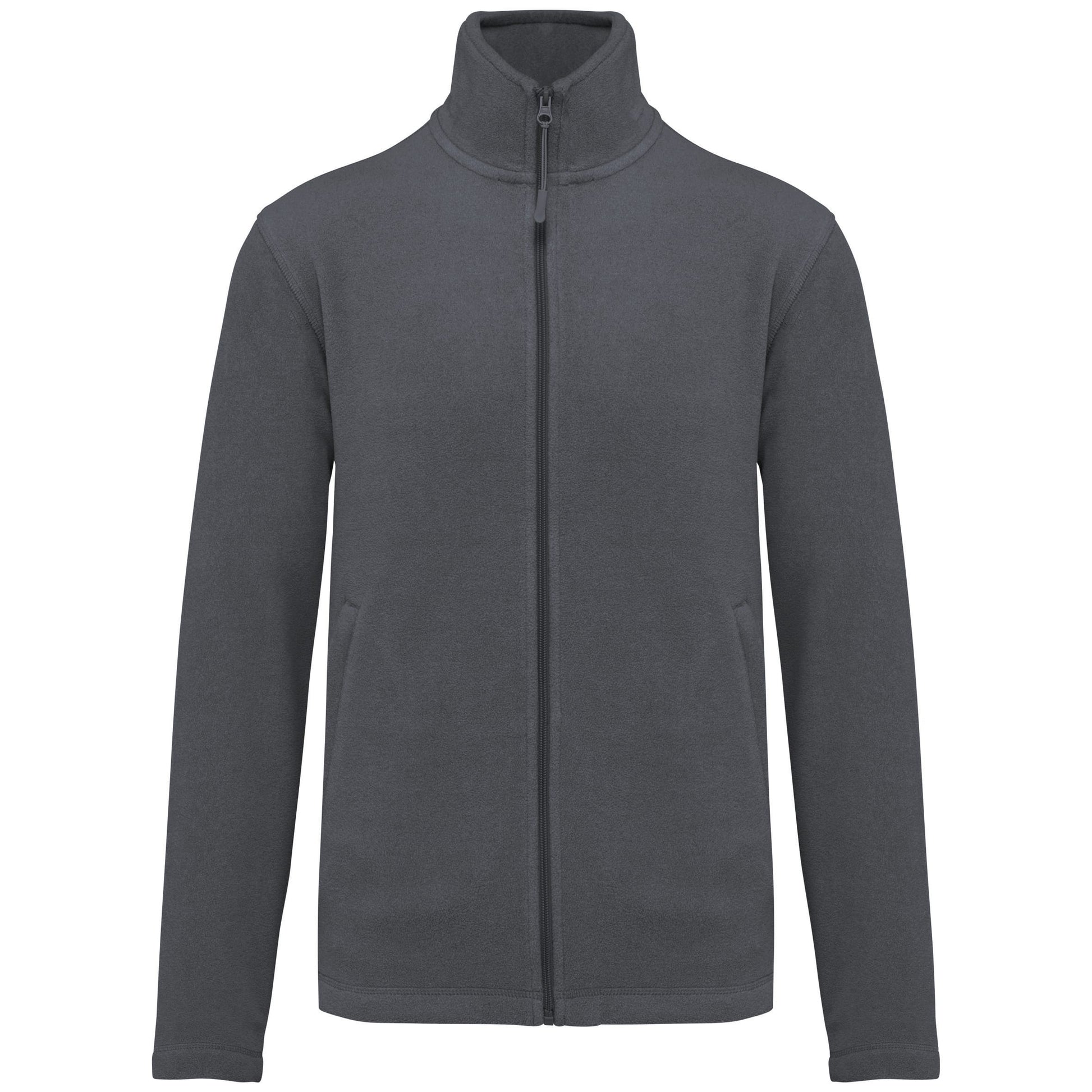 Microfleece met rits heren