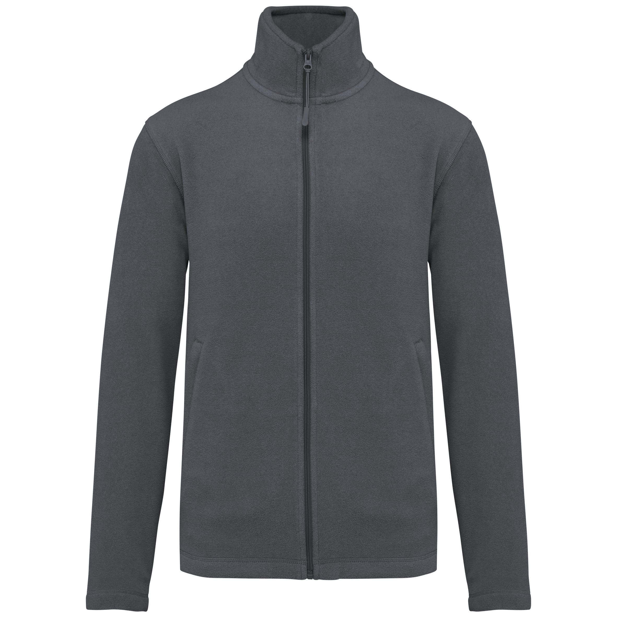Microfleece met rits heren