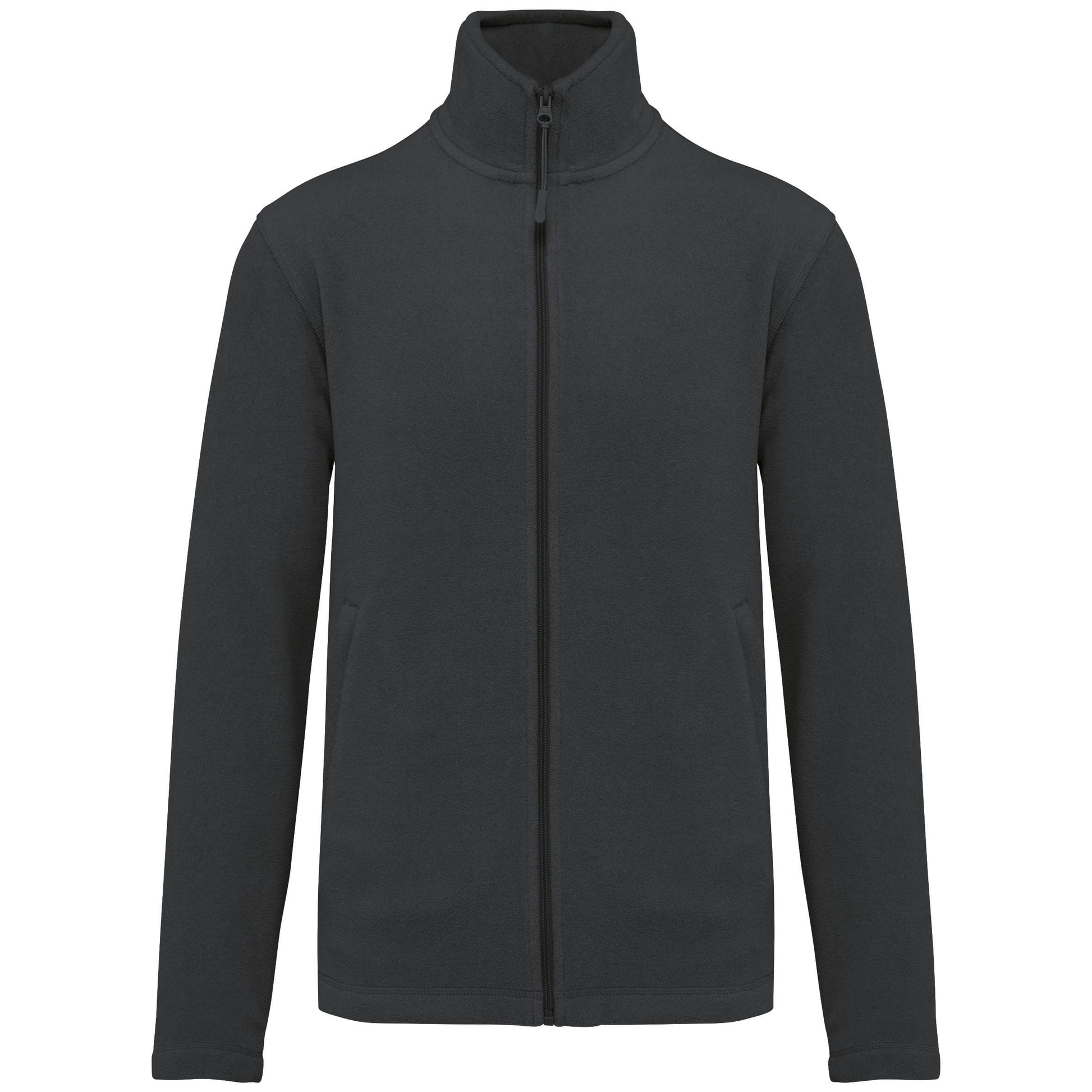Microfleece met rits heren