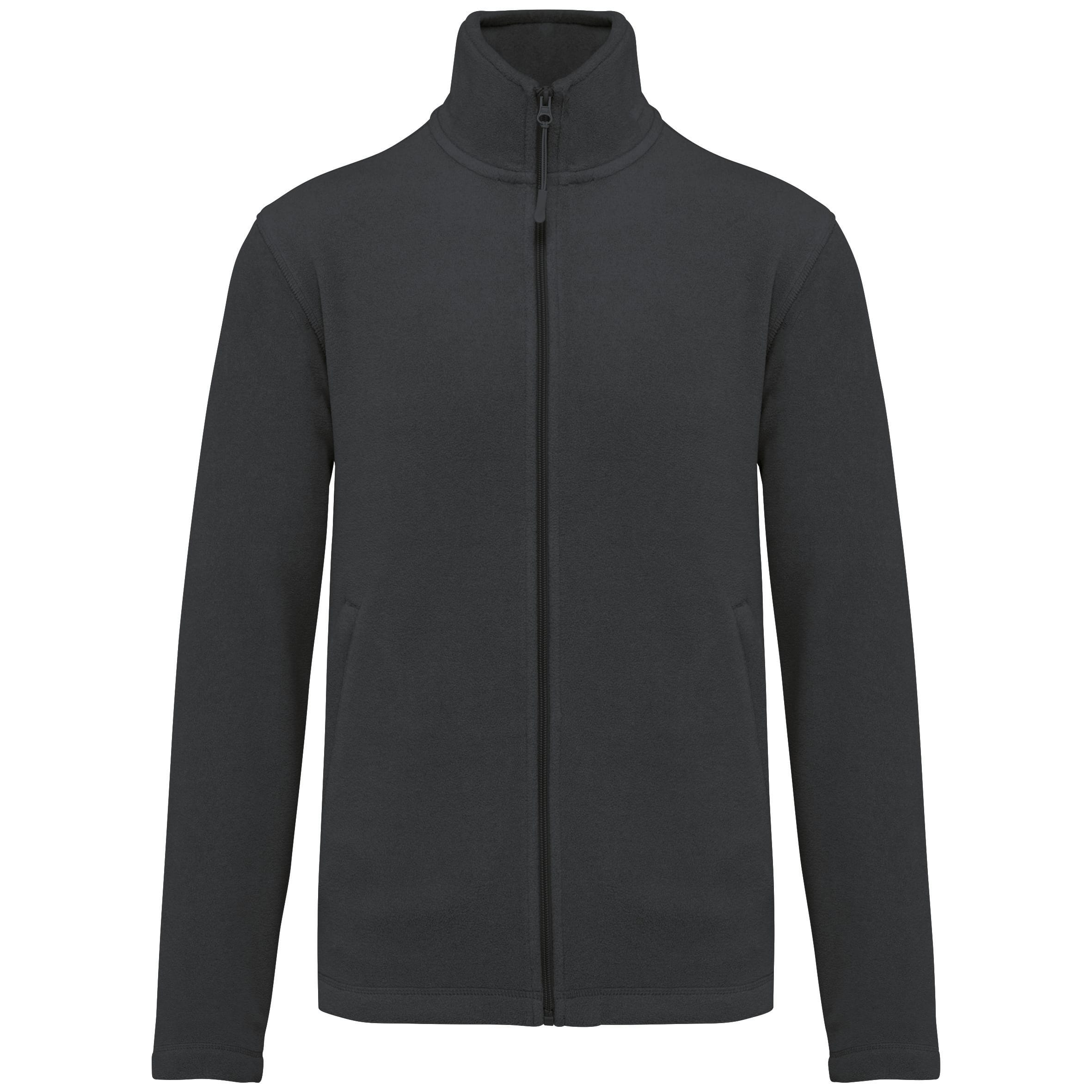 Microfleece met rits heren