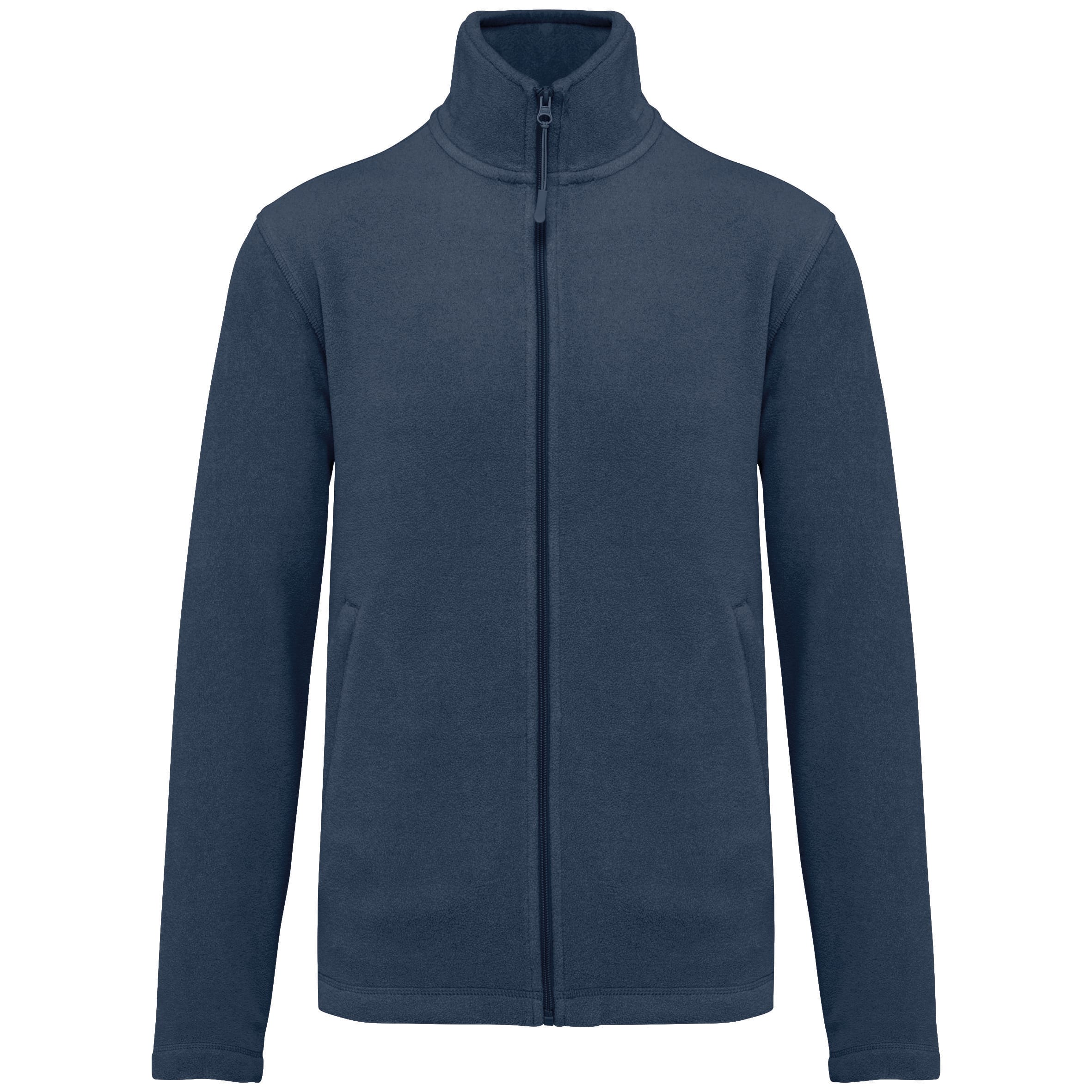 Microfleece met rits heren